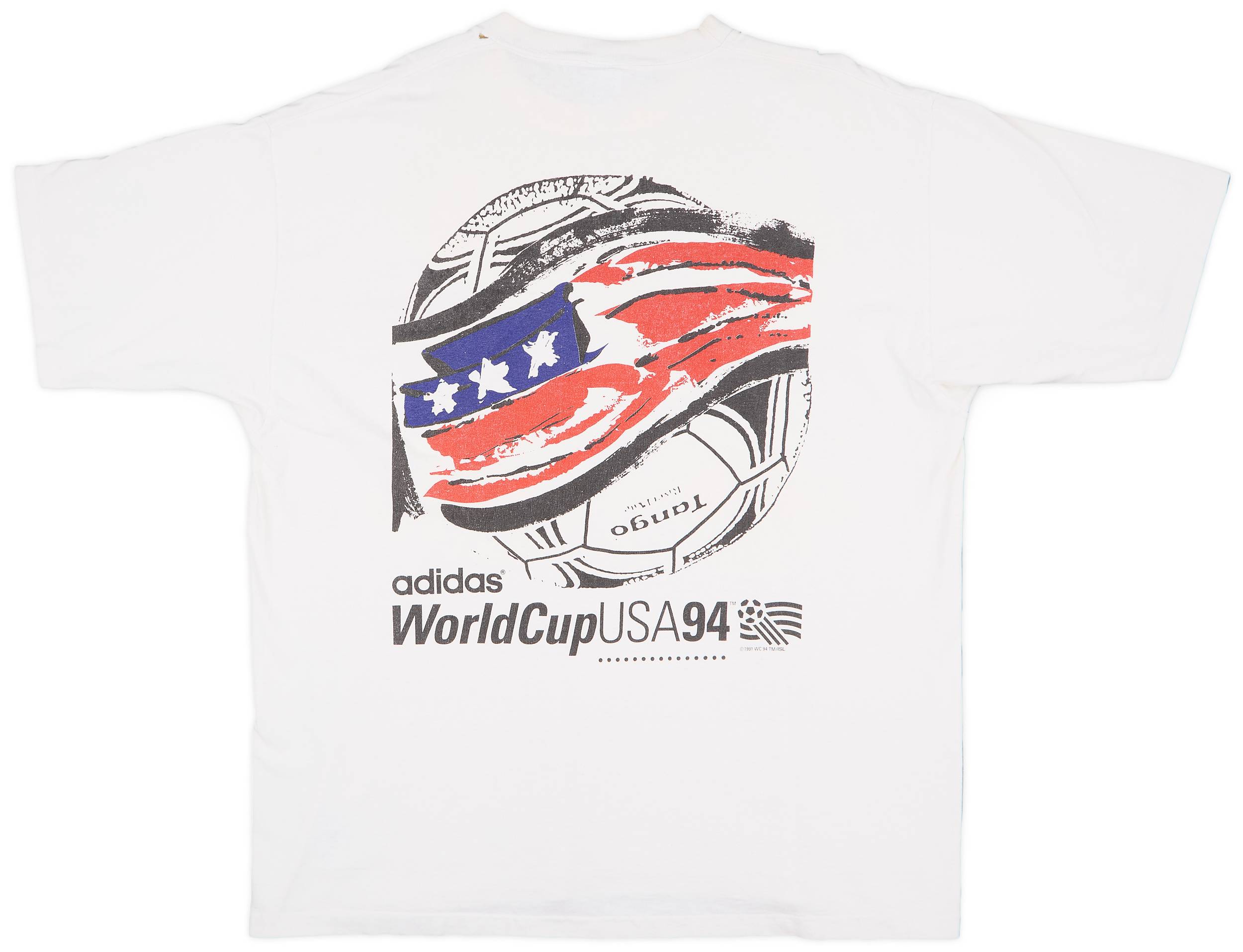 1994 USA World Cup 94 adidas Graphic Tee - 7/10 - (XL/XXL)