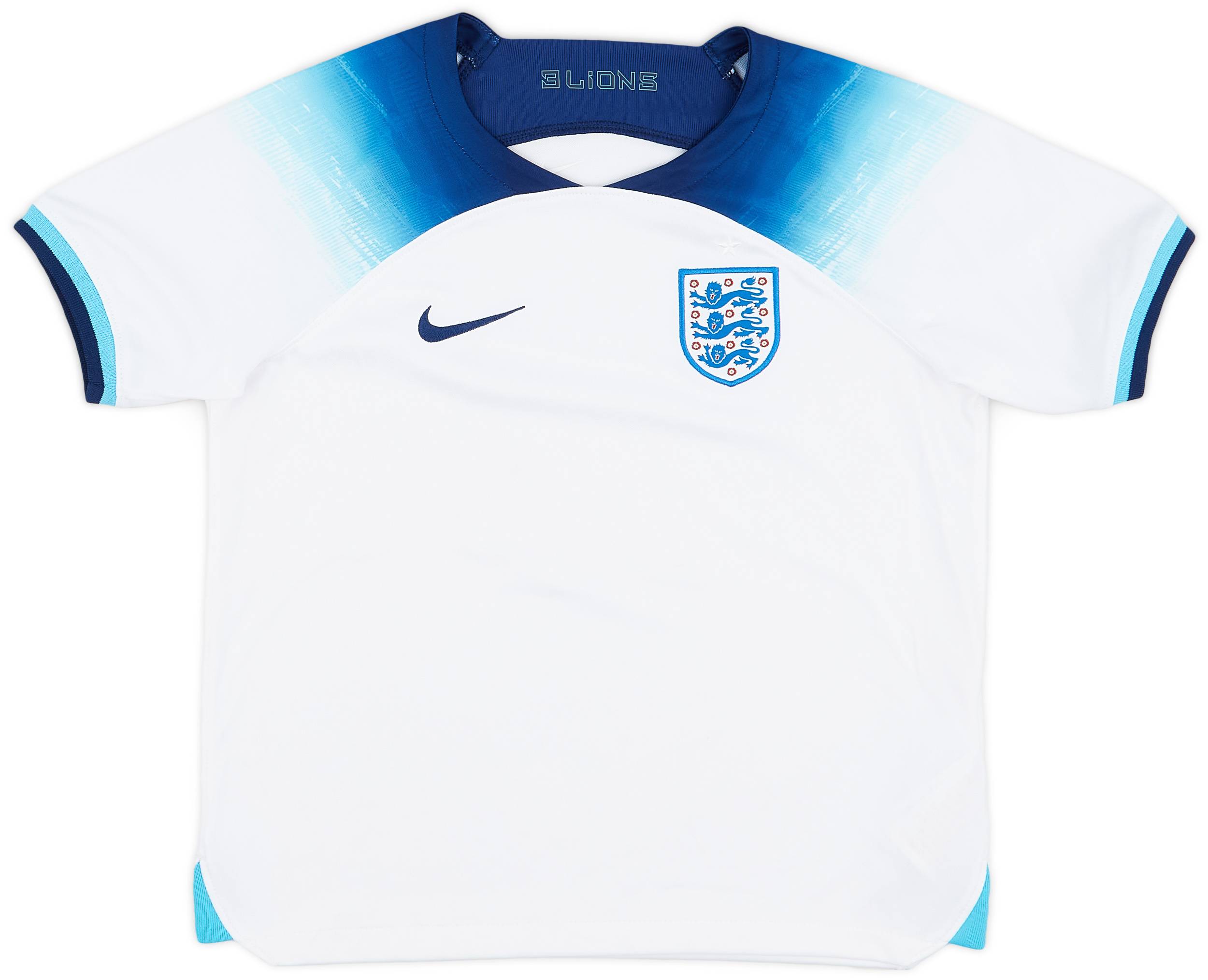 2022-23 England Home Shirt (M.Infants)