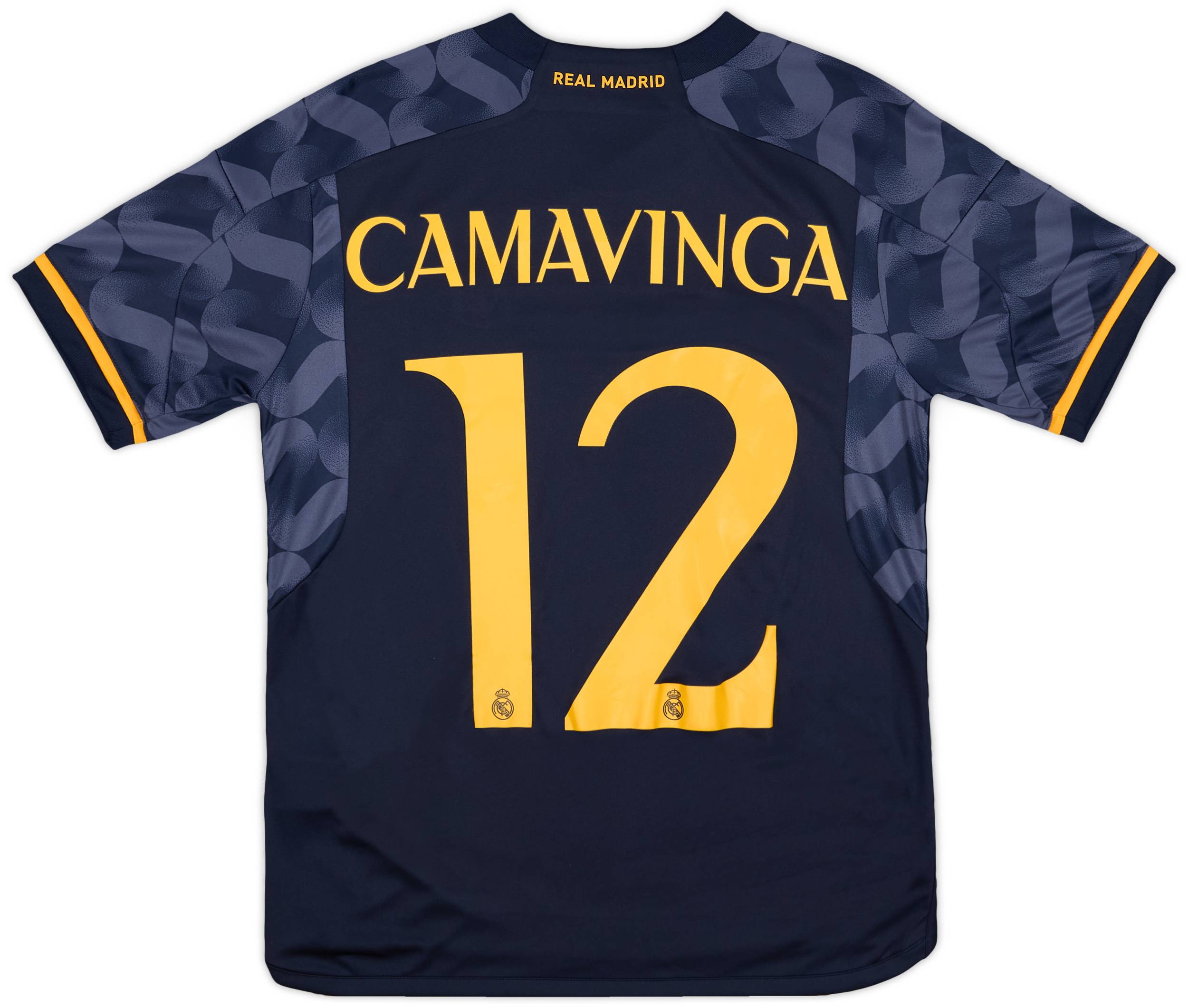 2023-24 Real Madrid Away Shirt Camavinga #12 (M.Kids)