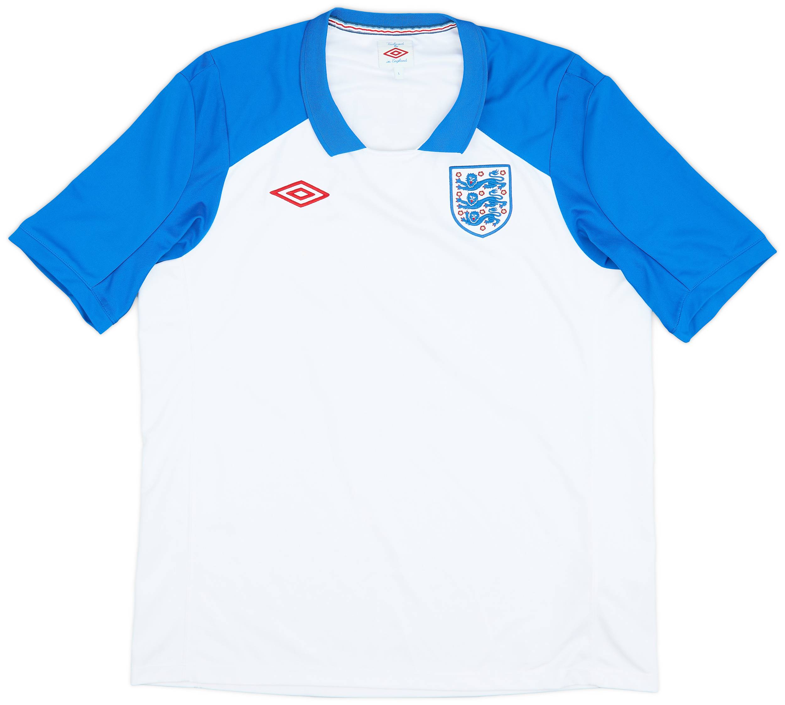 2010-11 England Umbro Training Shirt - 9/10 - (L)