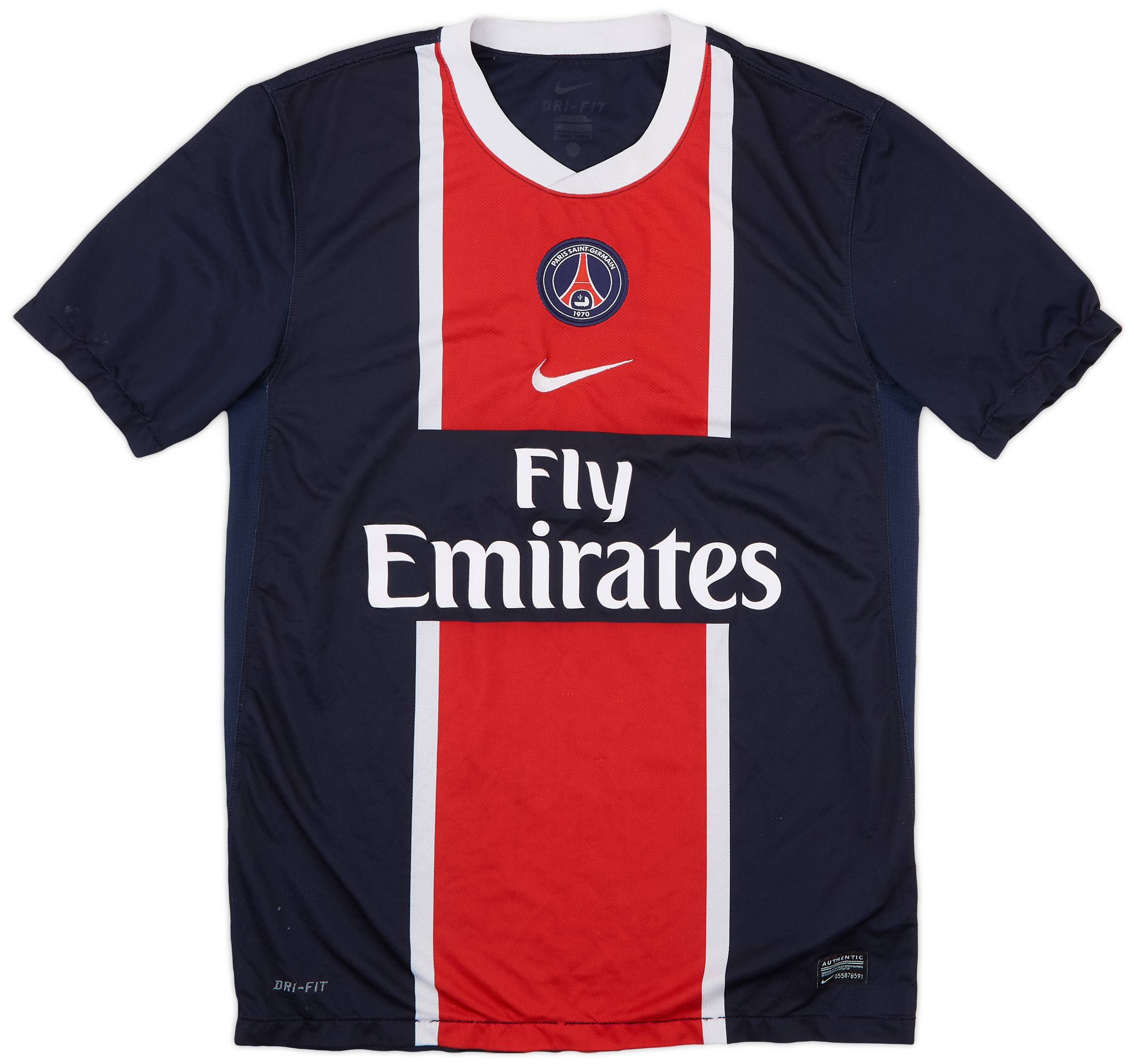 2011-12 Paris Saint-Germain Home Shirt - 6/10 - (M)