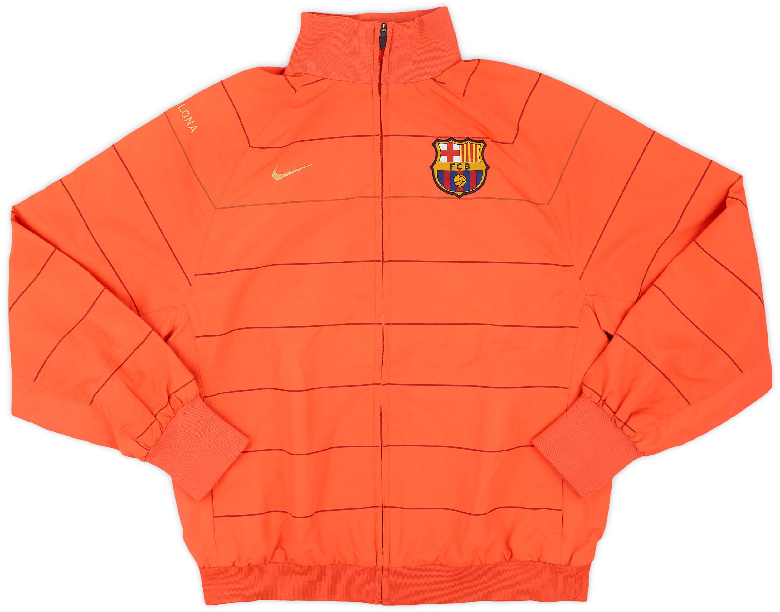 2008-09 Barcelona Nike Track Jacket - 9/10 - (L)