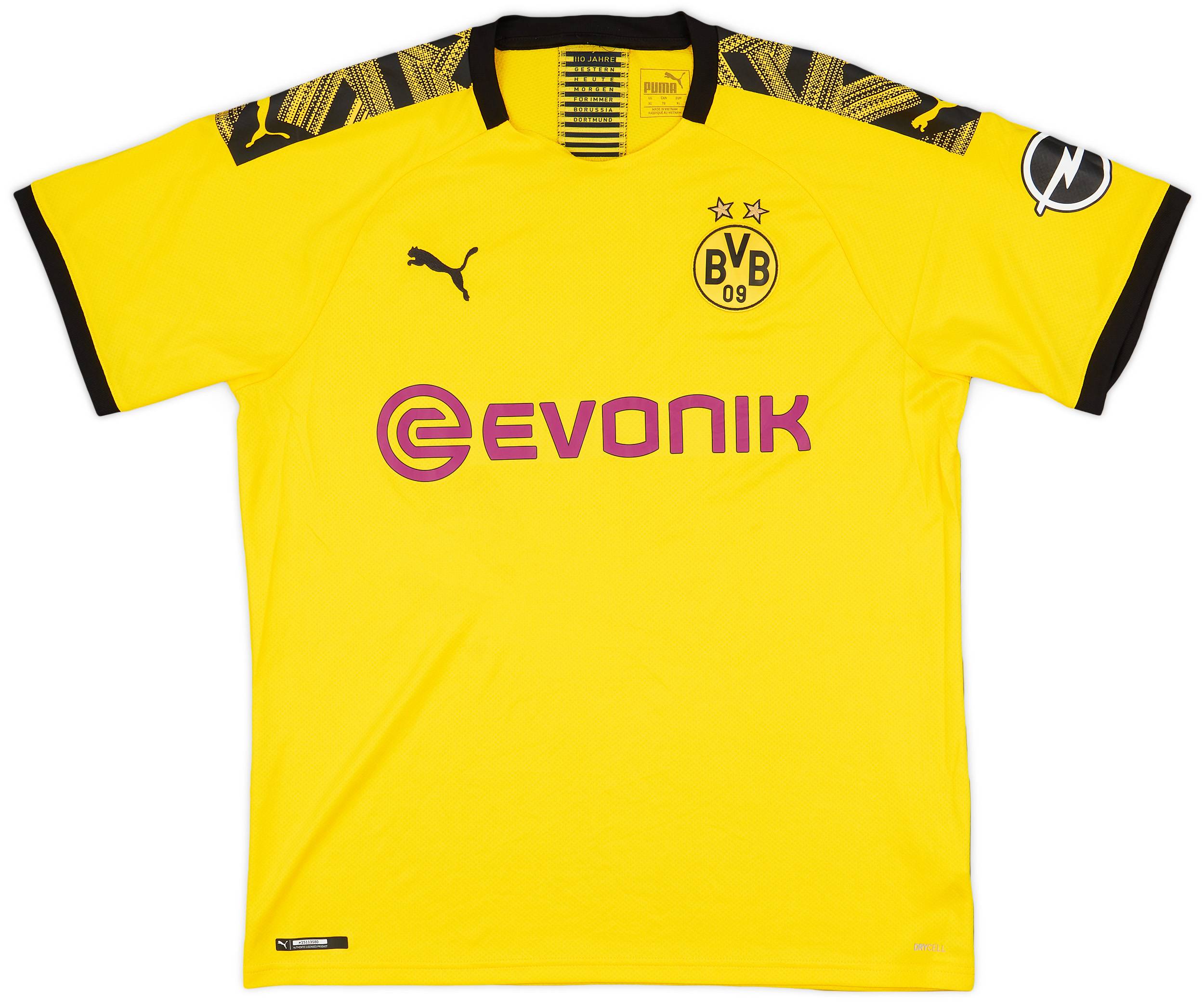 2019-20 Borussia Dortmund Home Shirt - 6/10 - (XL)