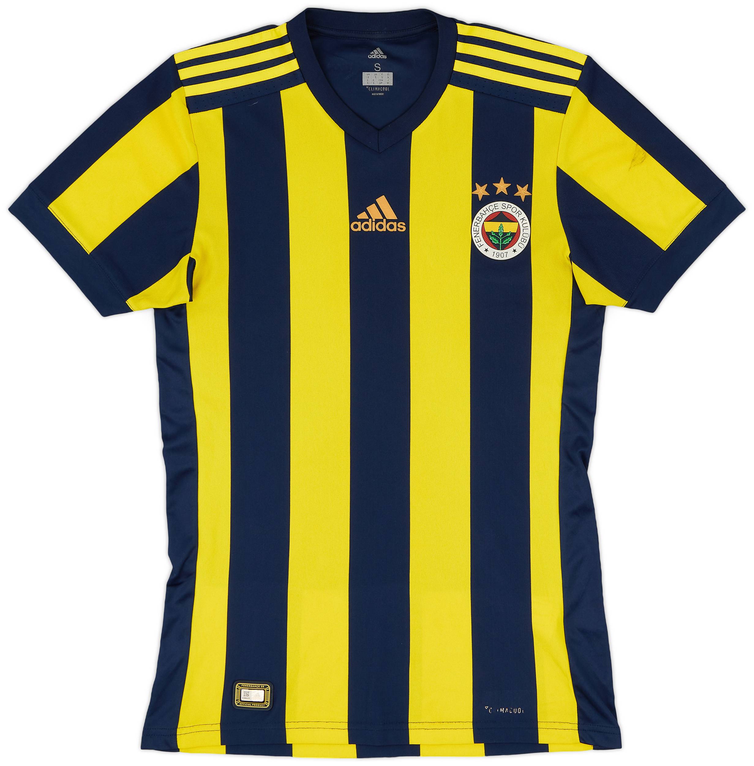 2017-18 Fenerbahce Home Shirt - 6/10 - (S)