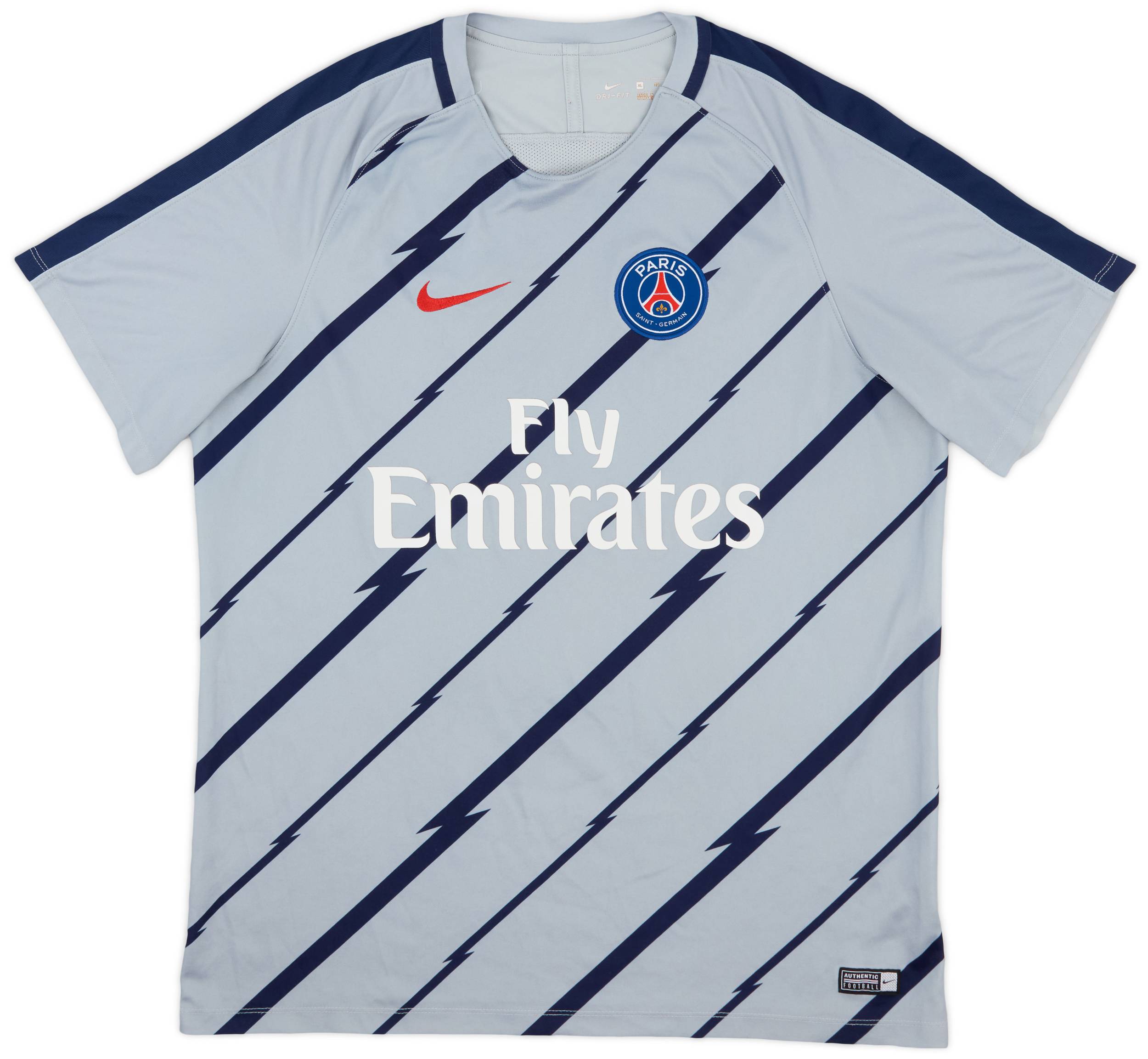 2017-18 Paris Saint-Germain Nike Training Shirt - 8/10 - (XL)