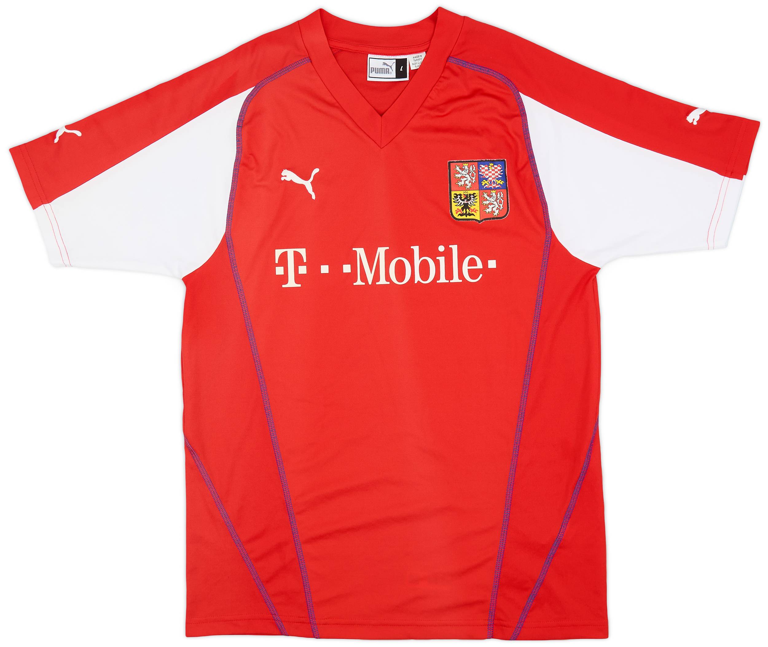2003-04 Czech Republic Home Shirt - 7/10 - (L)