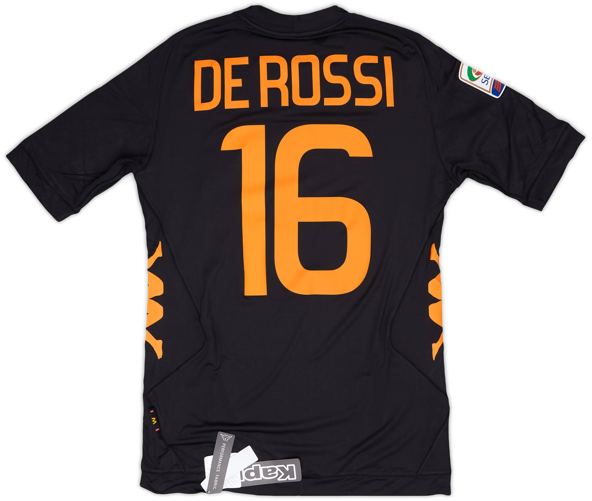 き*め様 ASローマ DE ROSSI 16番 シャツ Kappa き*め様 ASローマ DE ROSSI 16番 シャツ Kappa き*め様