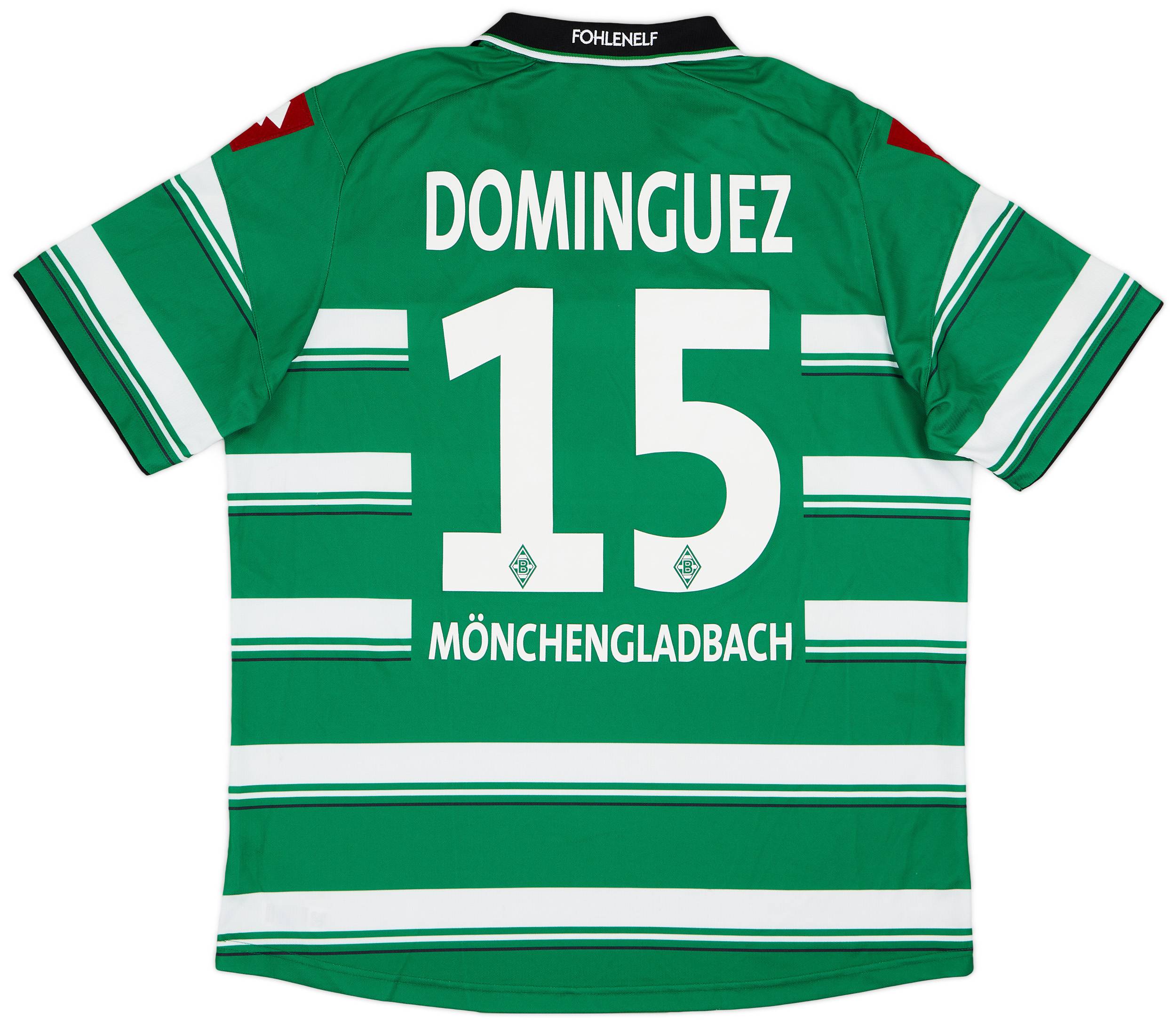 2012-13 Borussia Monchengladbach Third Shirt Dominguez #15 - 5/10 - (XL)