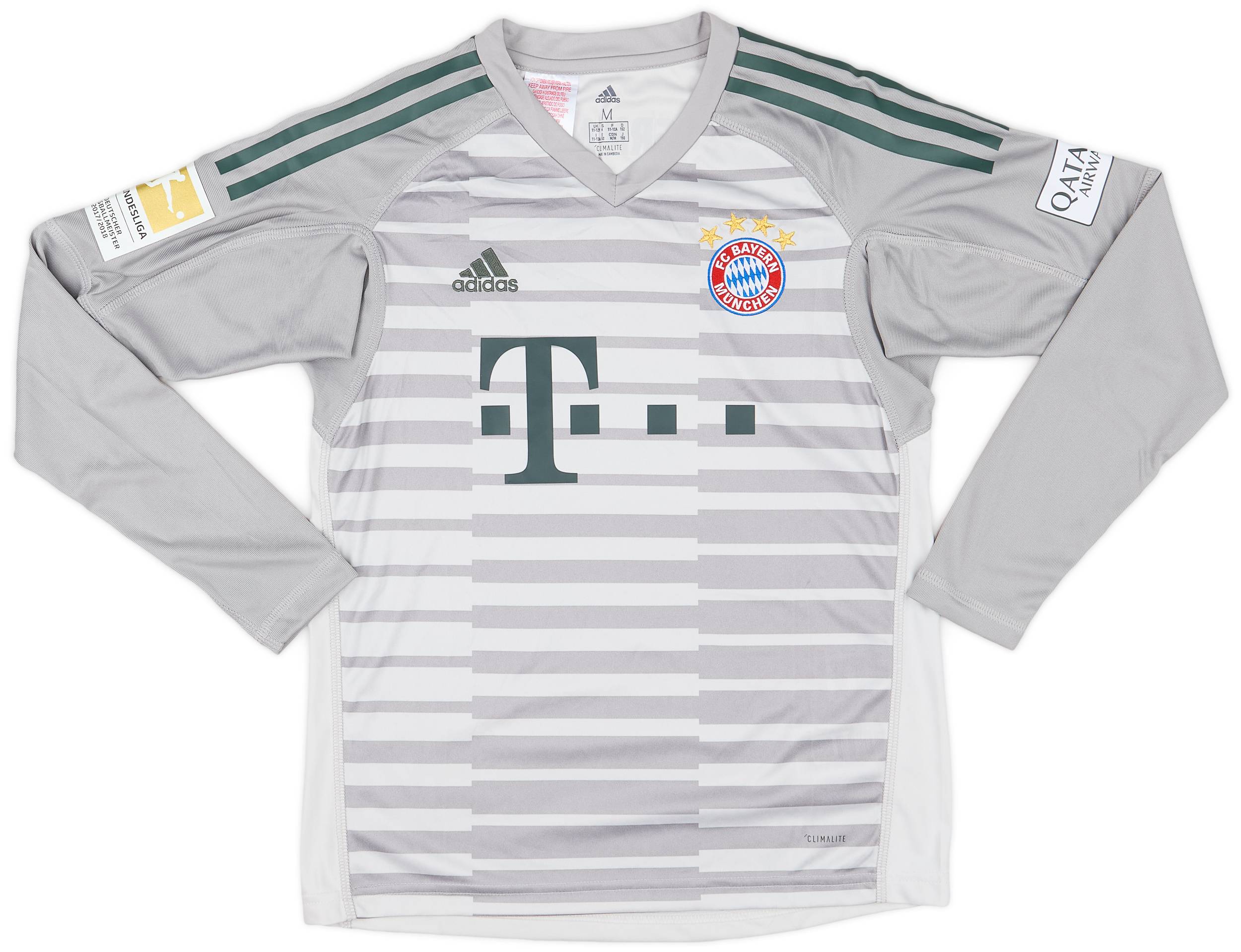 2018-19 Bayern Munich GK Shirt - 10/10 - (M.Boys)