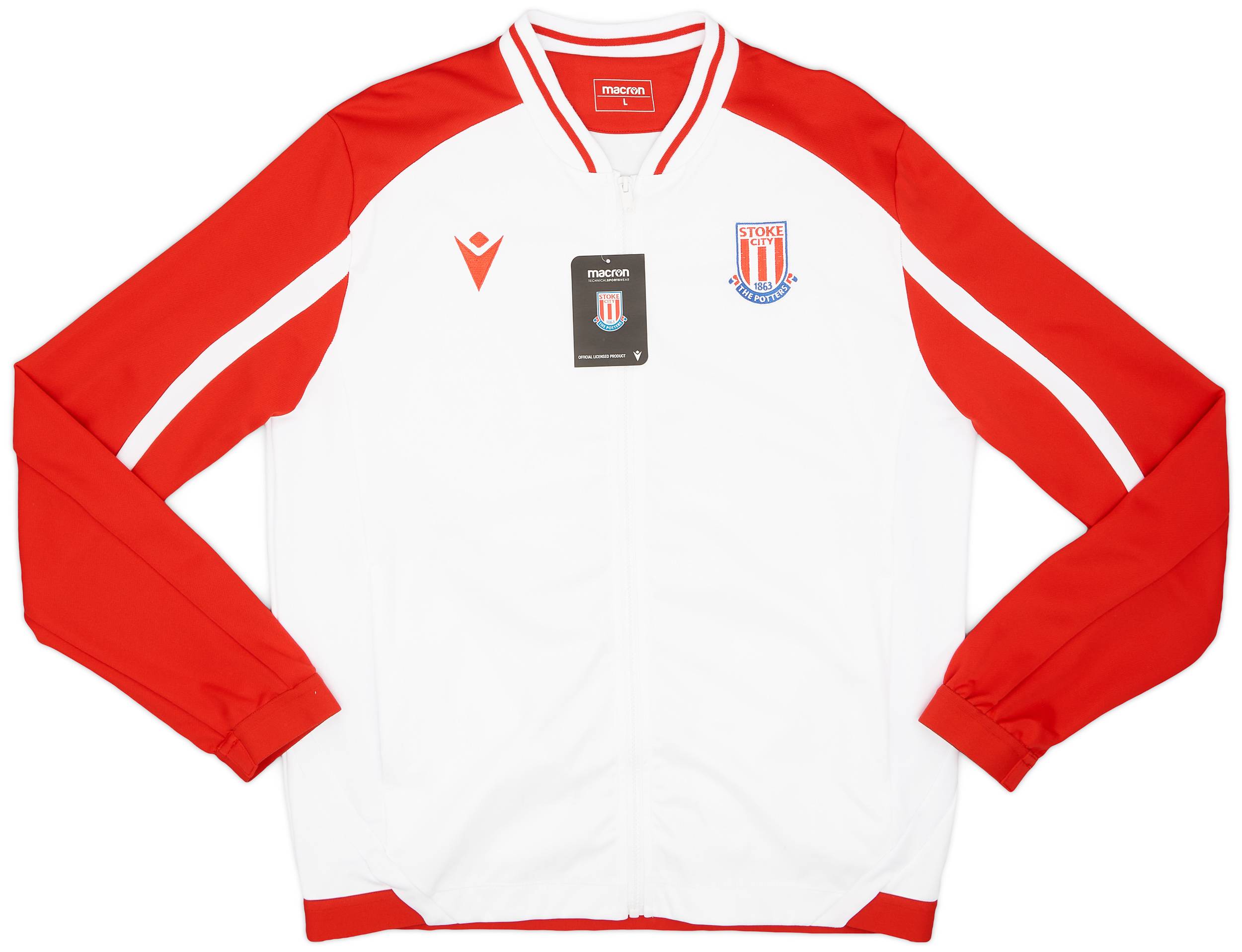 2021-22 Stoke City Macron Walkout Jacket