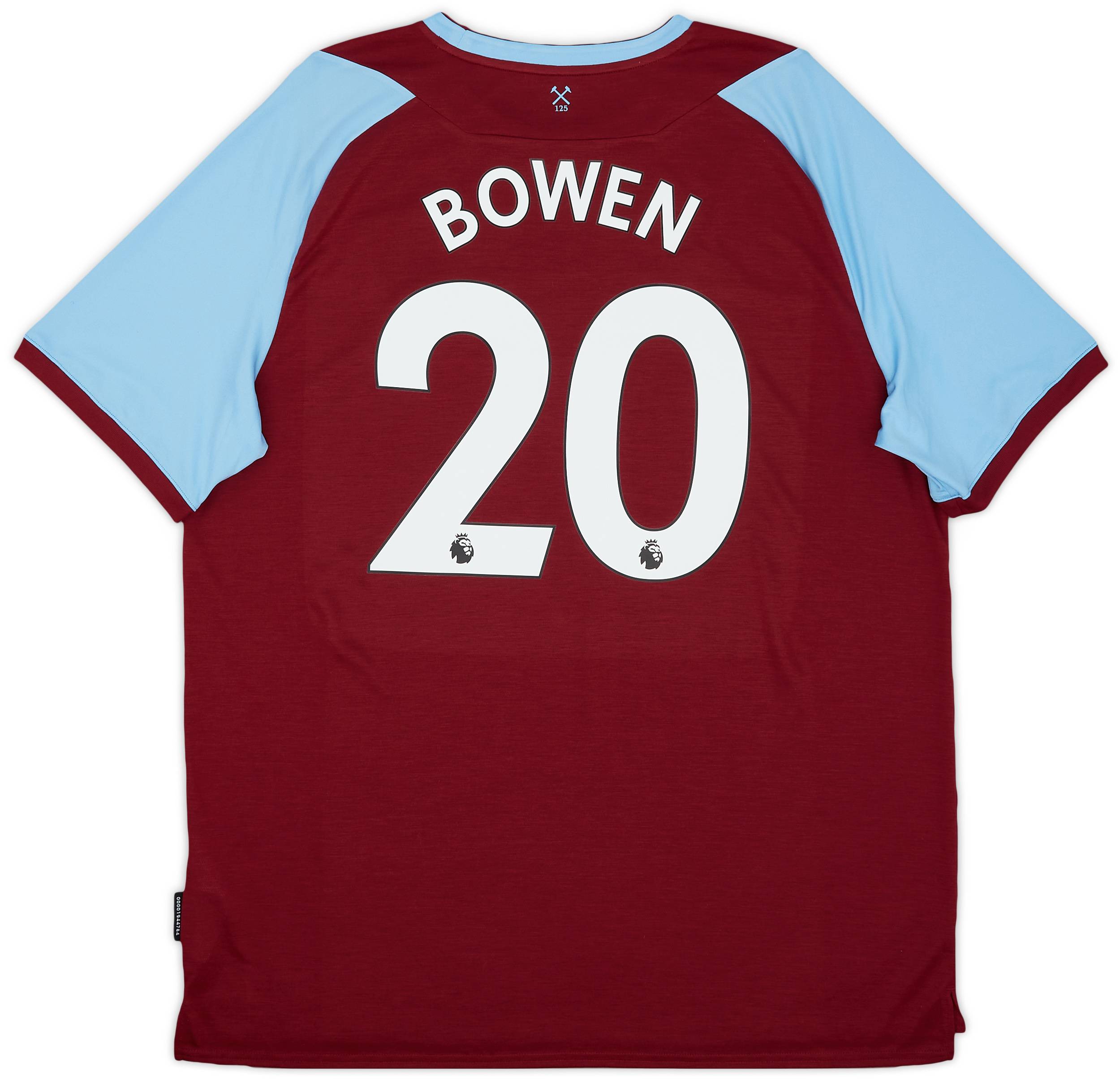 2020-21 West Ham Home Shirt Bowen #20 - 8/10 - (XXL)