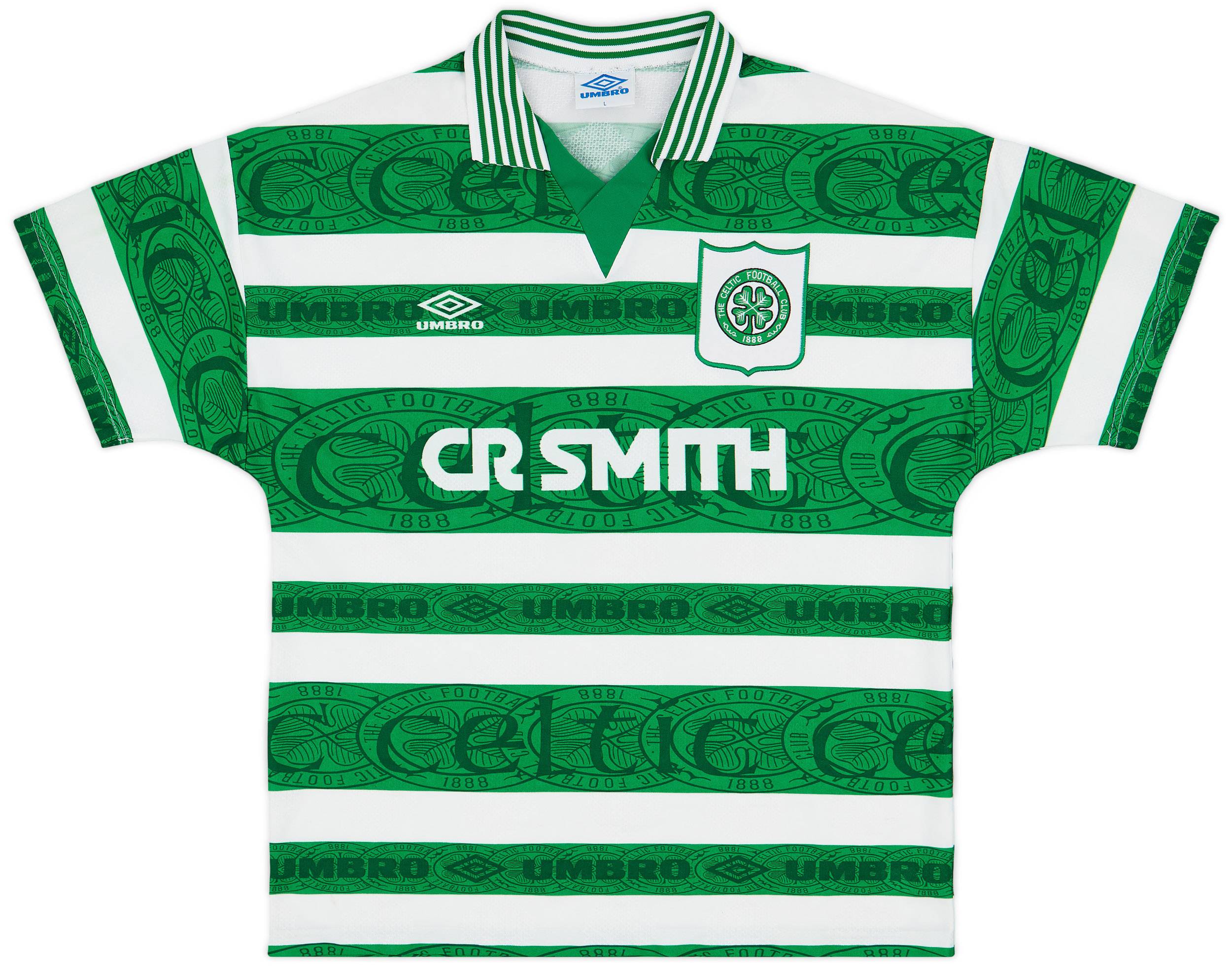 1995-97 Celtic Home Shirt - 7/10 - (L)
