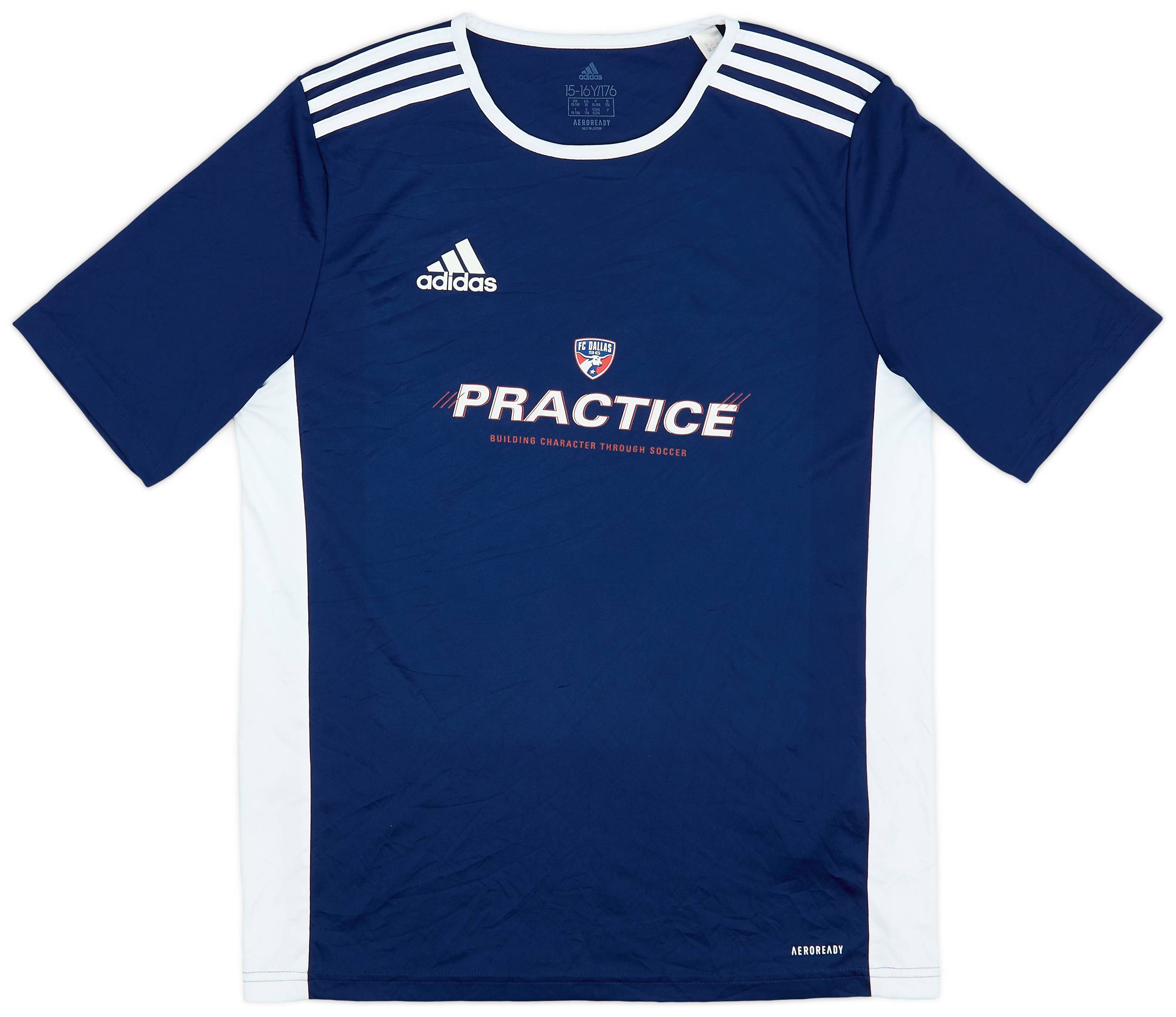 2015-16 FC Dallas adidas Training Shirt - 9/10 - (XL.Boys)