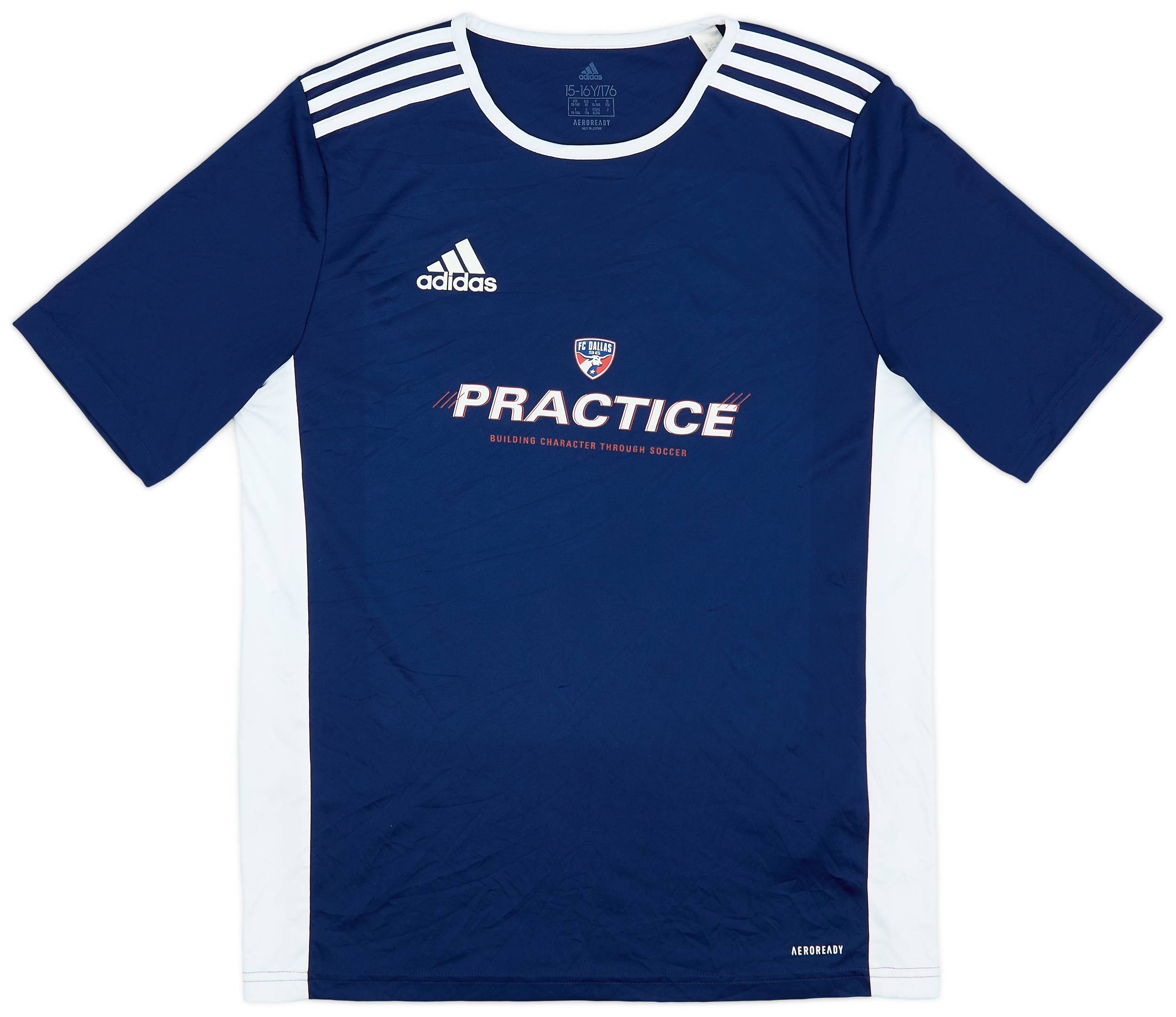 2015 16 FC Dallas adidas Training Shirt 9 10 XL.Boys