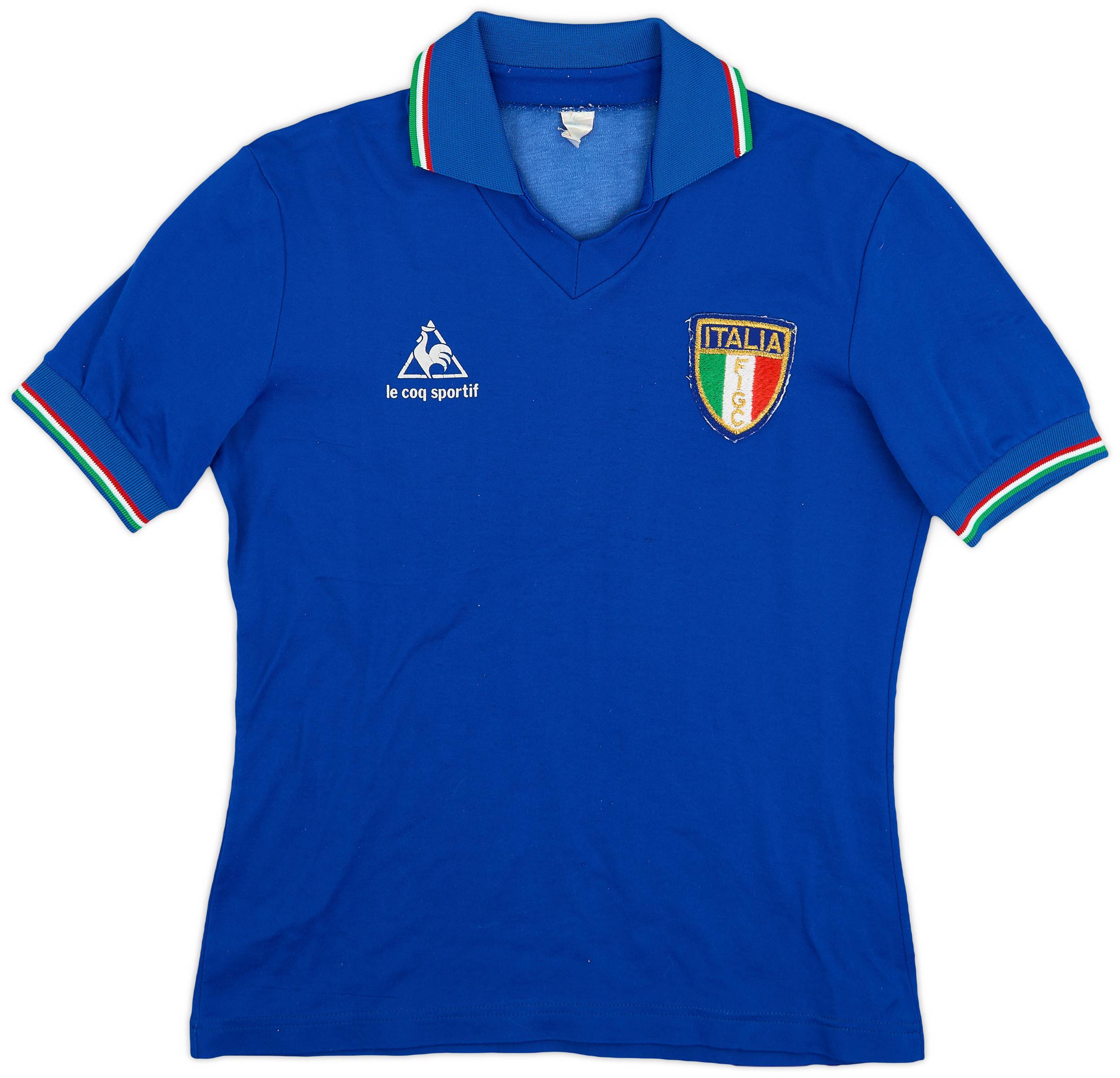 Jersey Le Coq Sportif Italy 1982 Italy Home Shirt 8/10 (S)