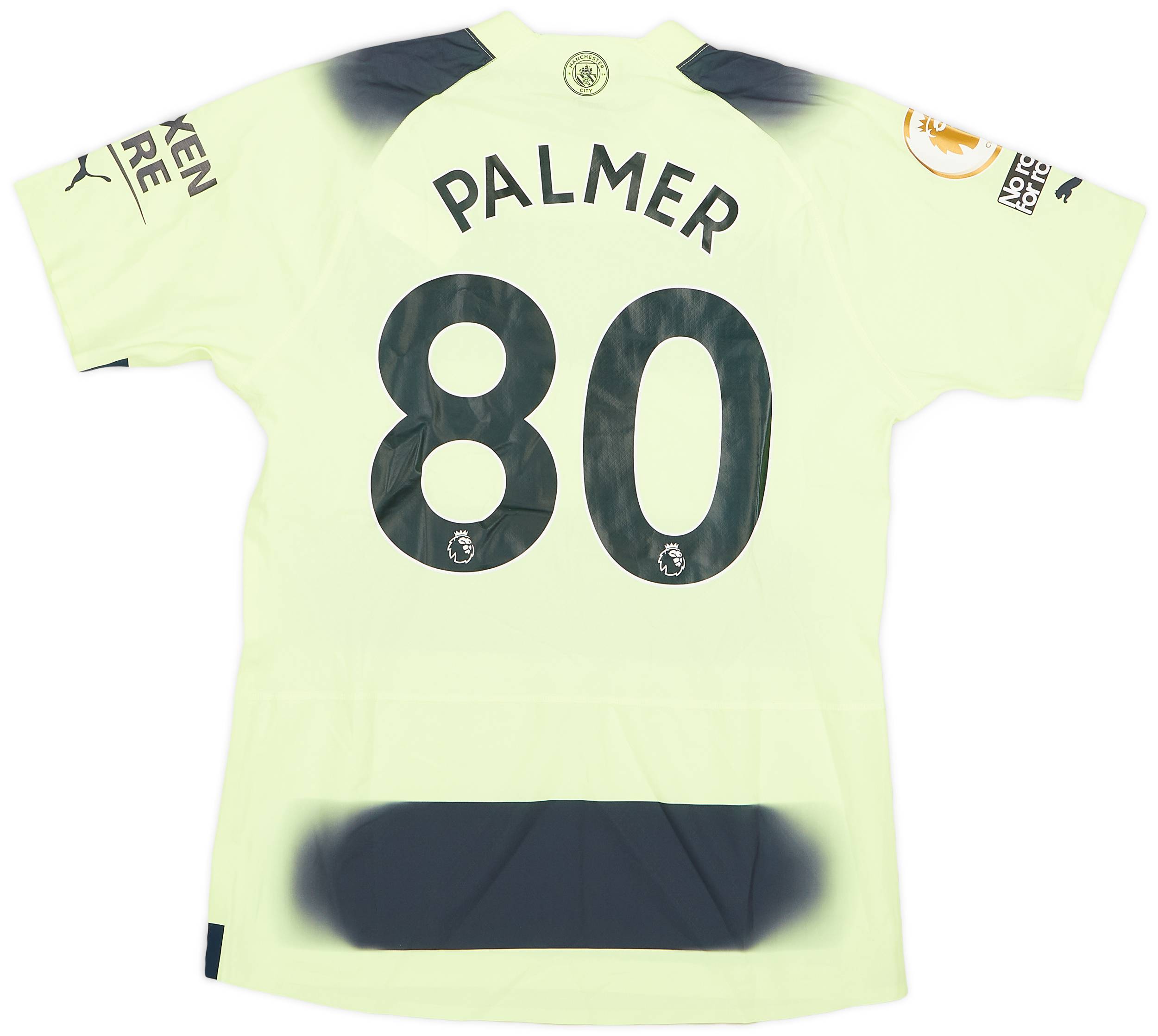 2022-23 Manchester City Match Issue Third Shirt Palmer #80