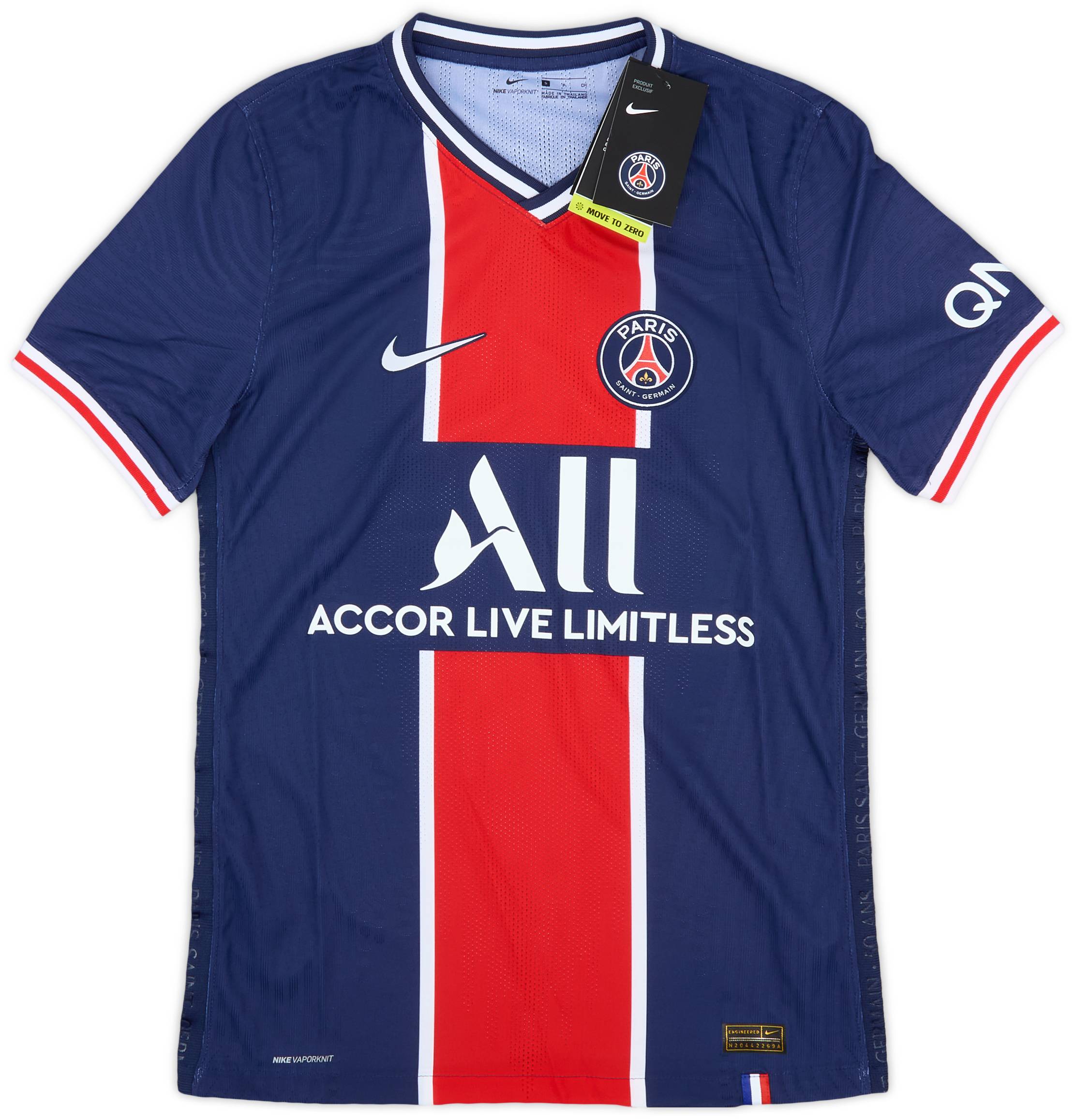 2020-21 Paris Saint-Germain Authentic Home Shirt (S)