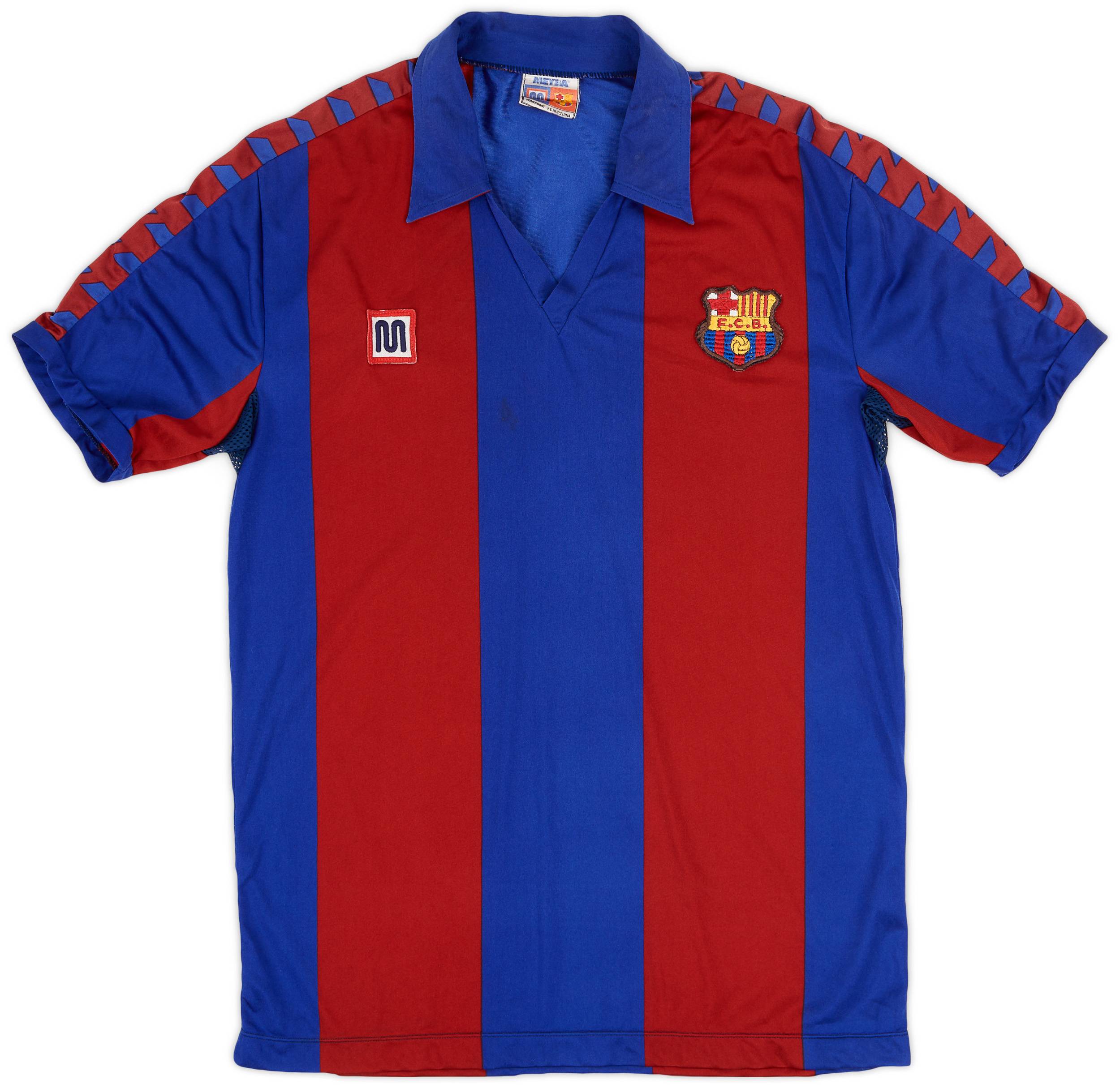 1984-89 Barcelona Home Shirt - 8/10 - (M)