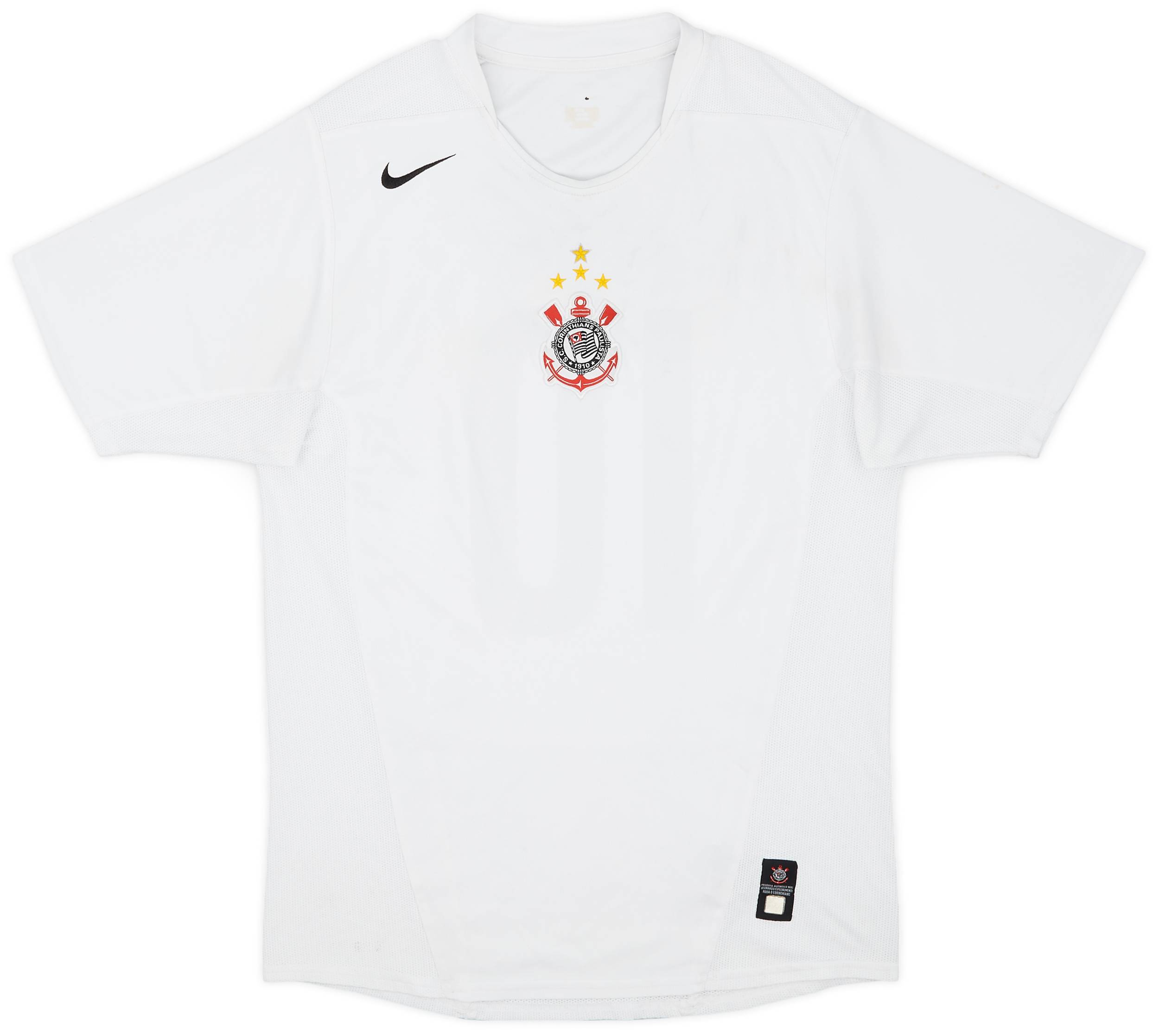 2004-05 Corinthians Home Shirt #10 (Tevez) - 6/10 - (M)