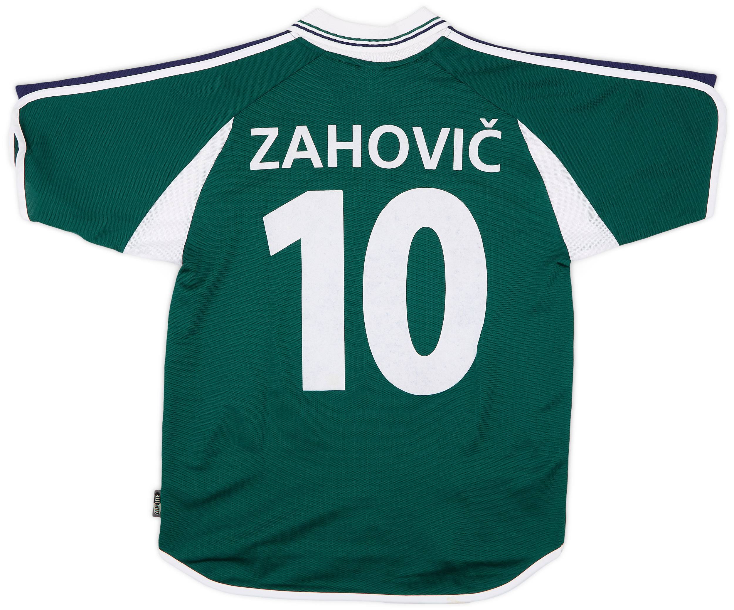 2000-01 Slovenia Home Shirt Zahovic #10 - 7/10 - (S)
