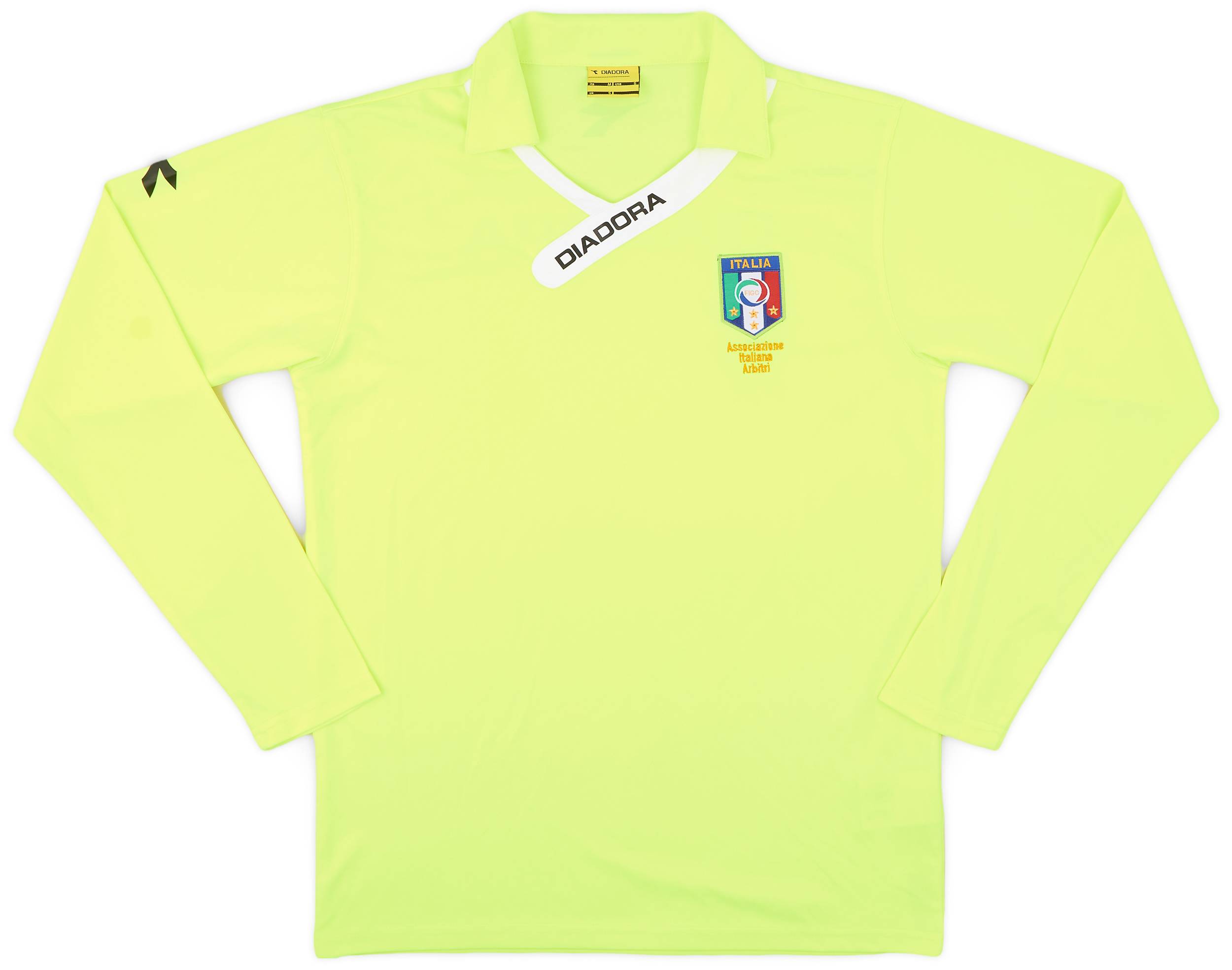 2010s Italy Diadora Referee L/S Shirt - 7/10 - (S)