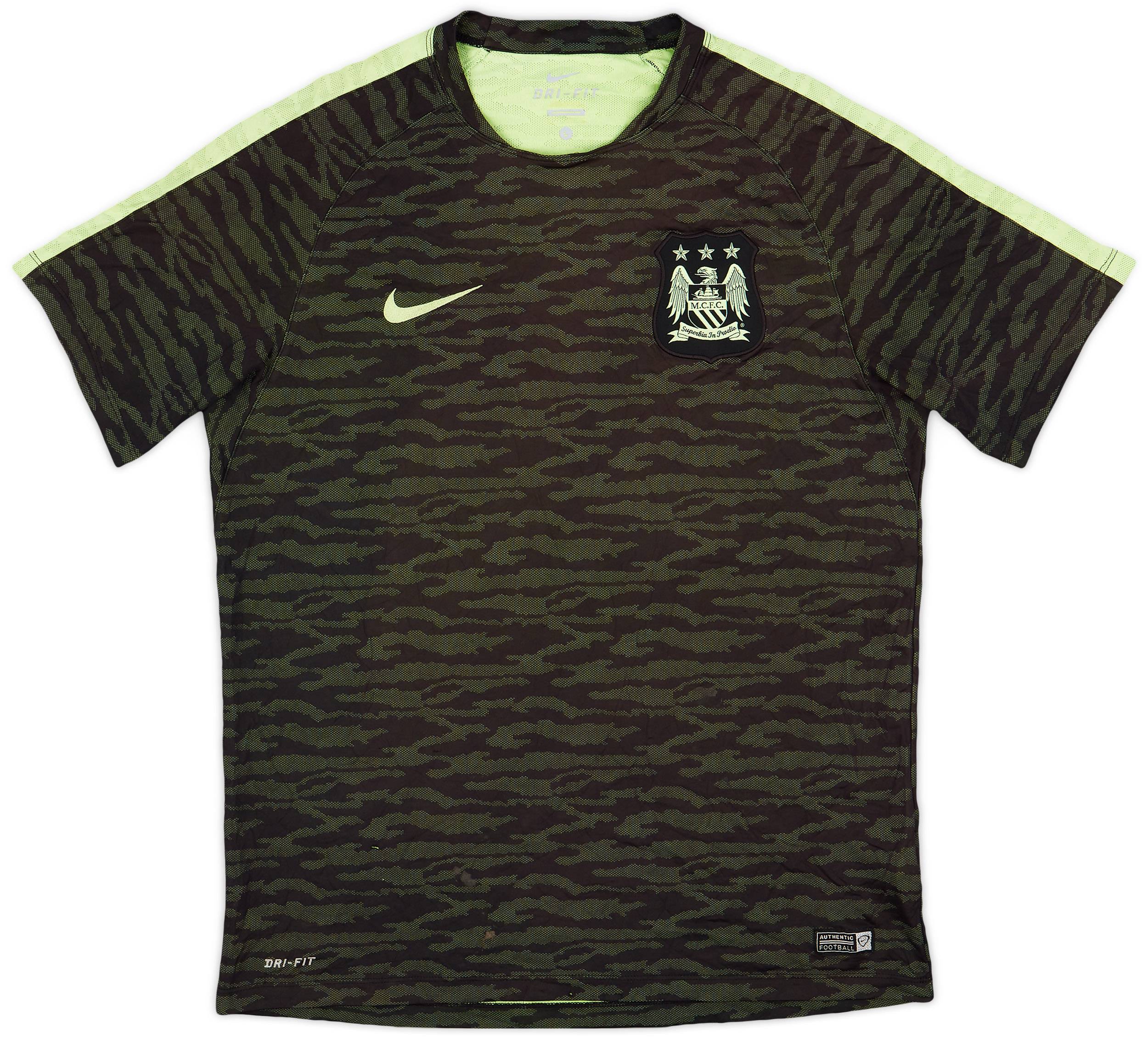 2015-16 Manchester City Nike Training Shirt - 9/10 - (L)