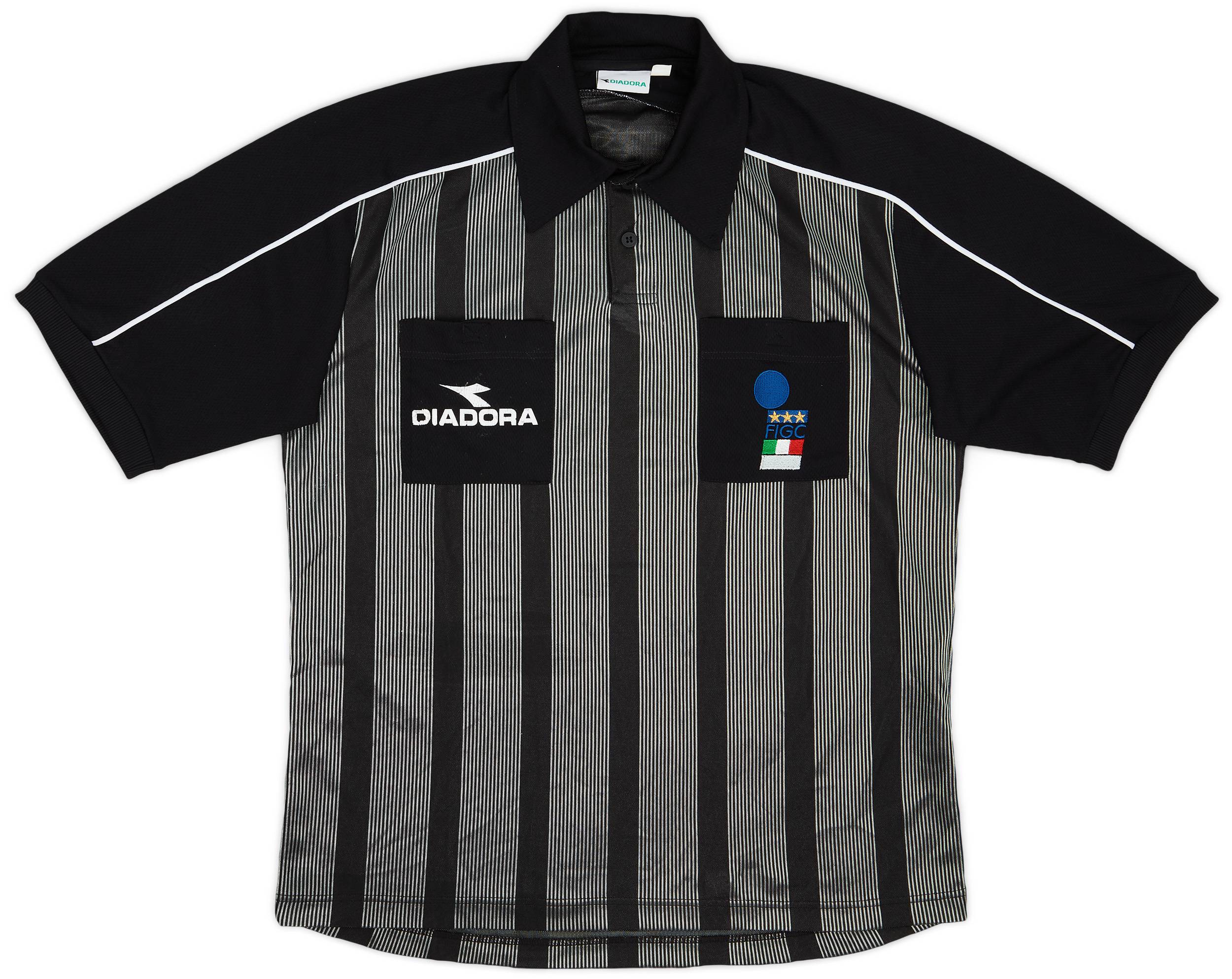 1990s Italy FIGC Diadora Referee Shirt - 7/10 - (L)