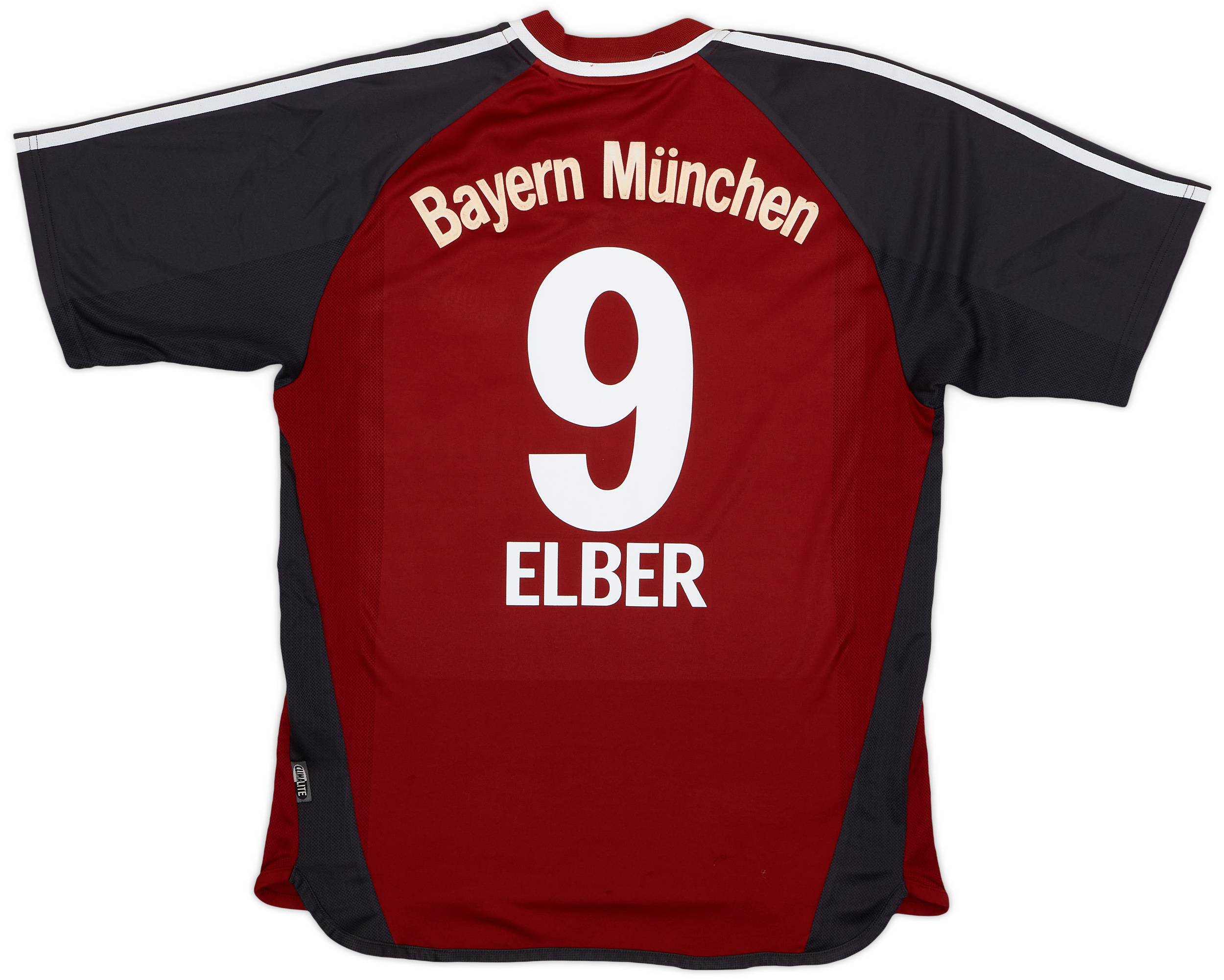 2002-03 Bayern Munich Home Shirt Elber #9 - 6/10 - (M)