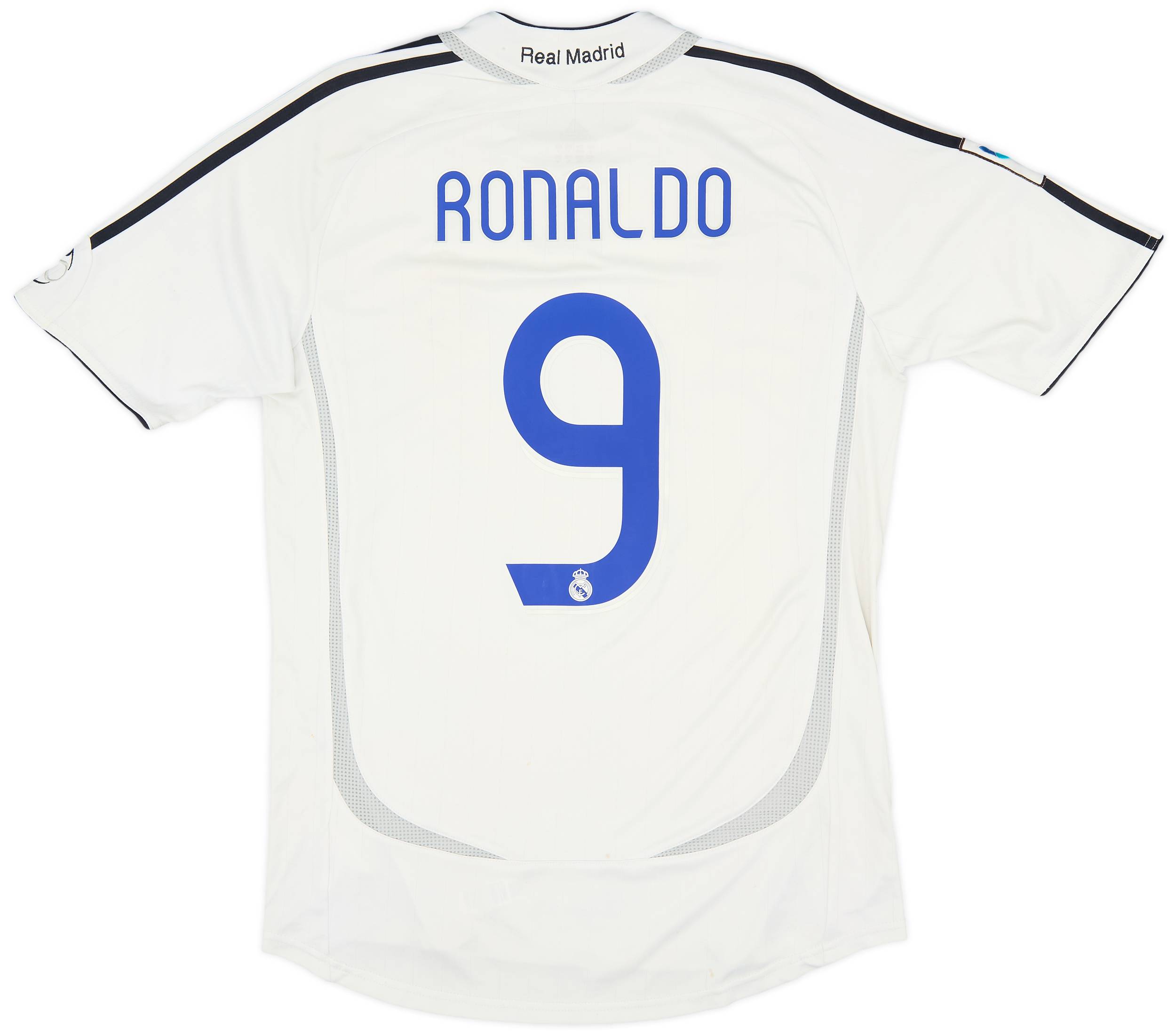 2006-07 Real Madrid Home Shirt Ronaldo #9 - 5/10 - (S)