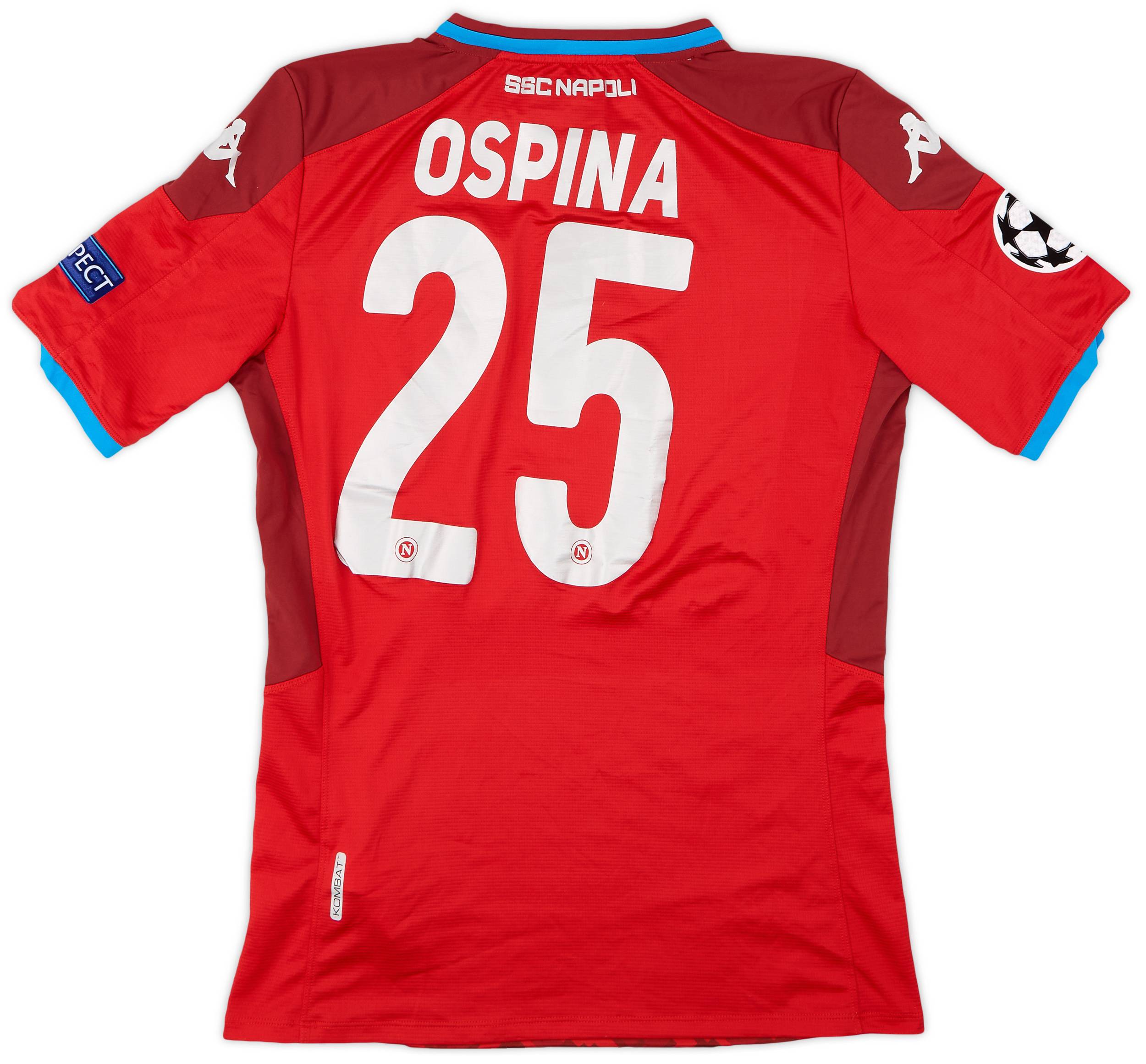 2019-20 Napoli GK Shirt Ospina #25 - 9/10 - (L)