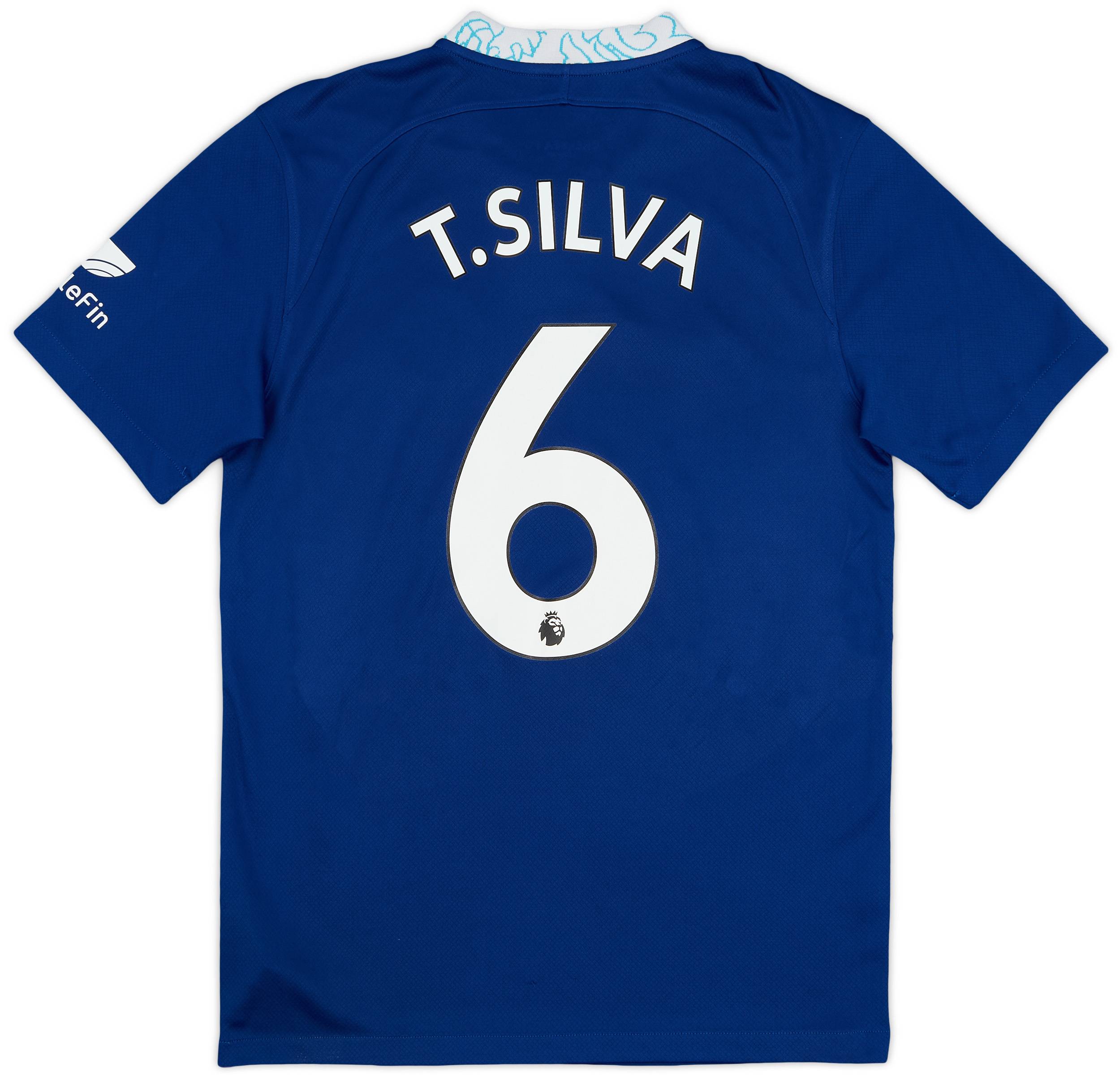 2022-23 Chelsea Home Shirt T.Silva #6 - 8/10 - (S)