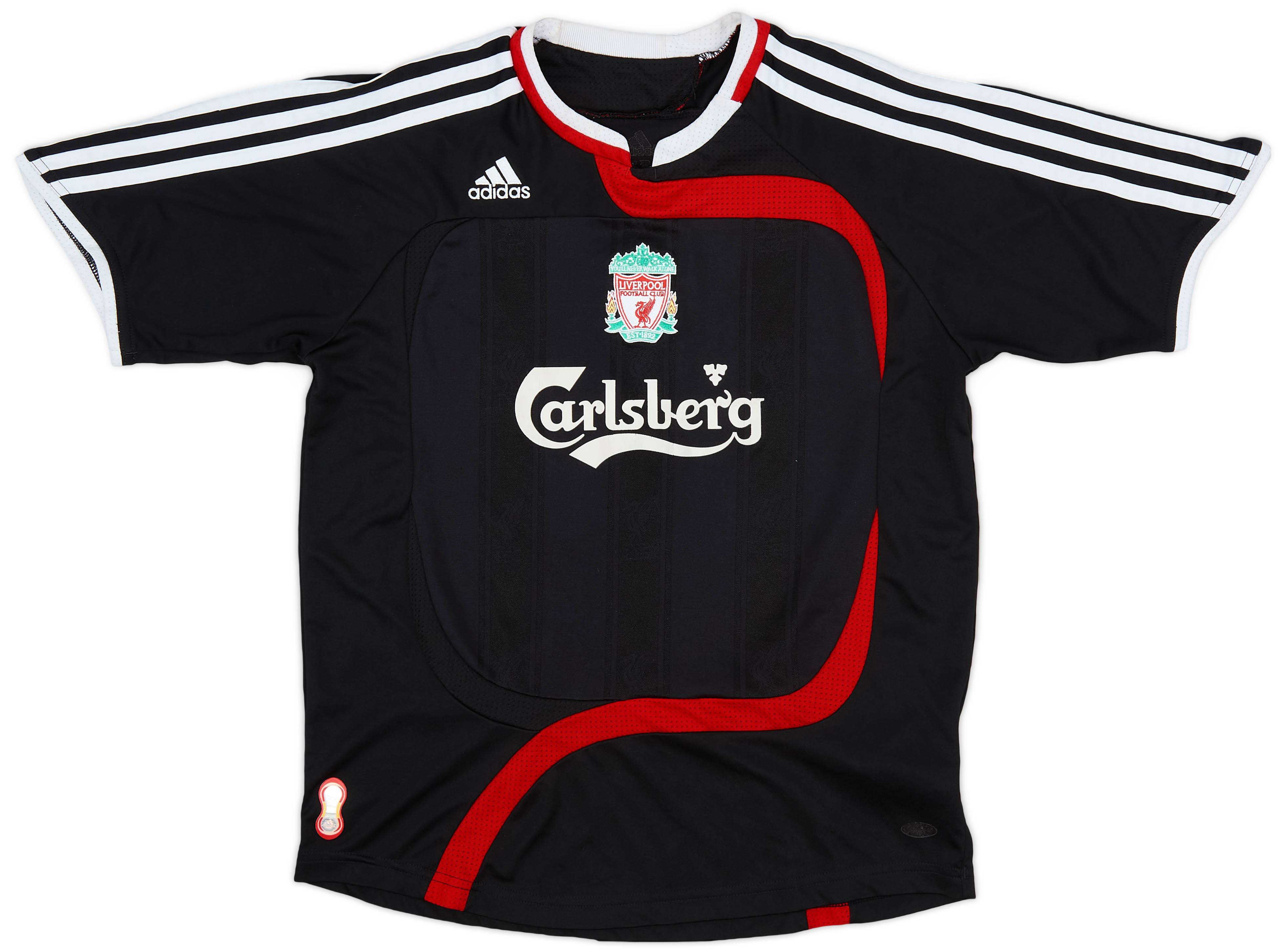 2007-08 Liverpool Third Shirt - 7/10 - (M.Boys)