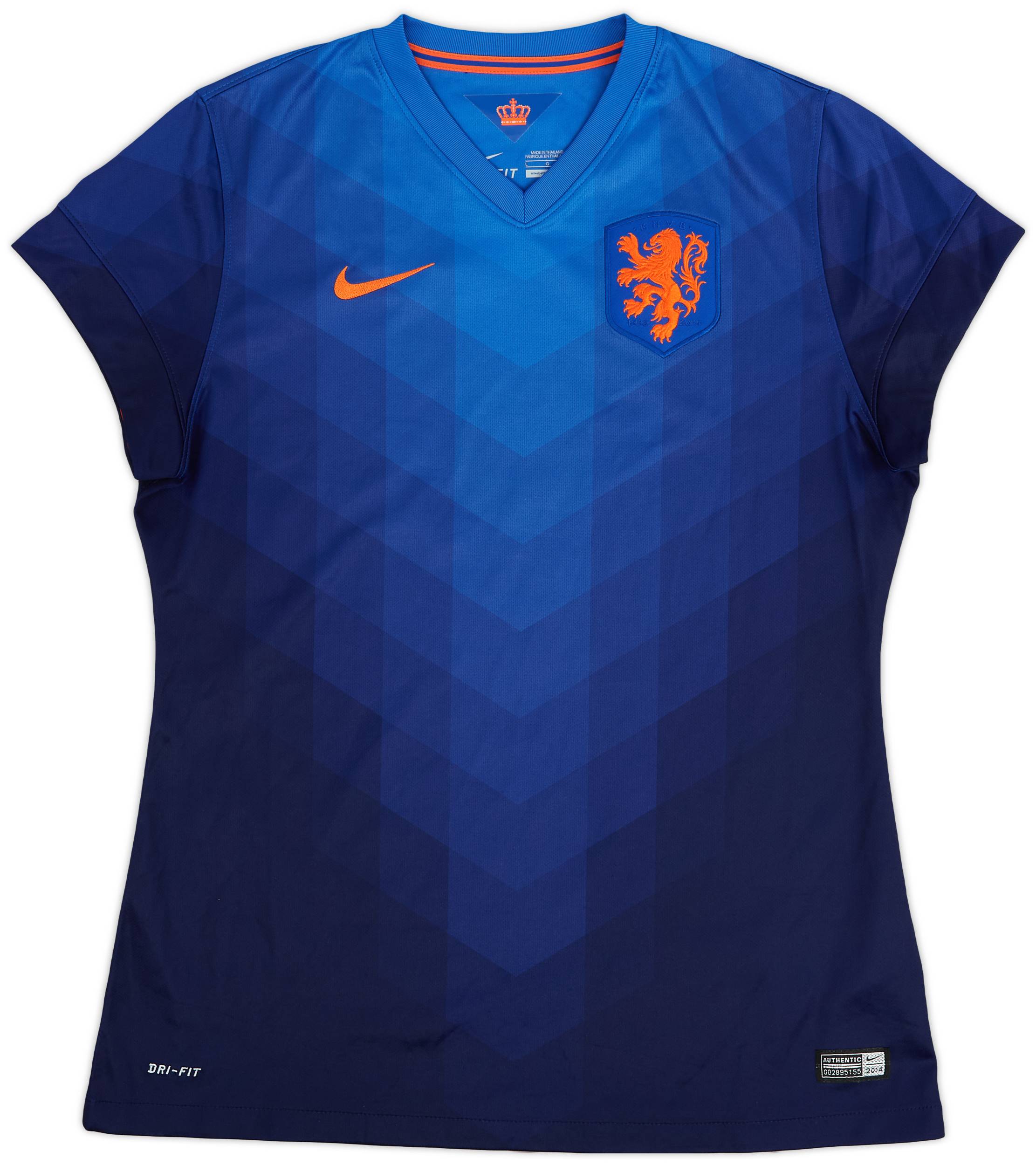 2014-15 Netherlands Away Shirt - 9/10 - (Women's L)