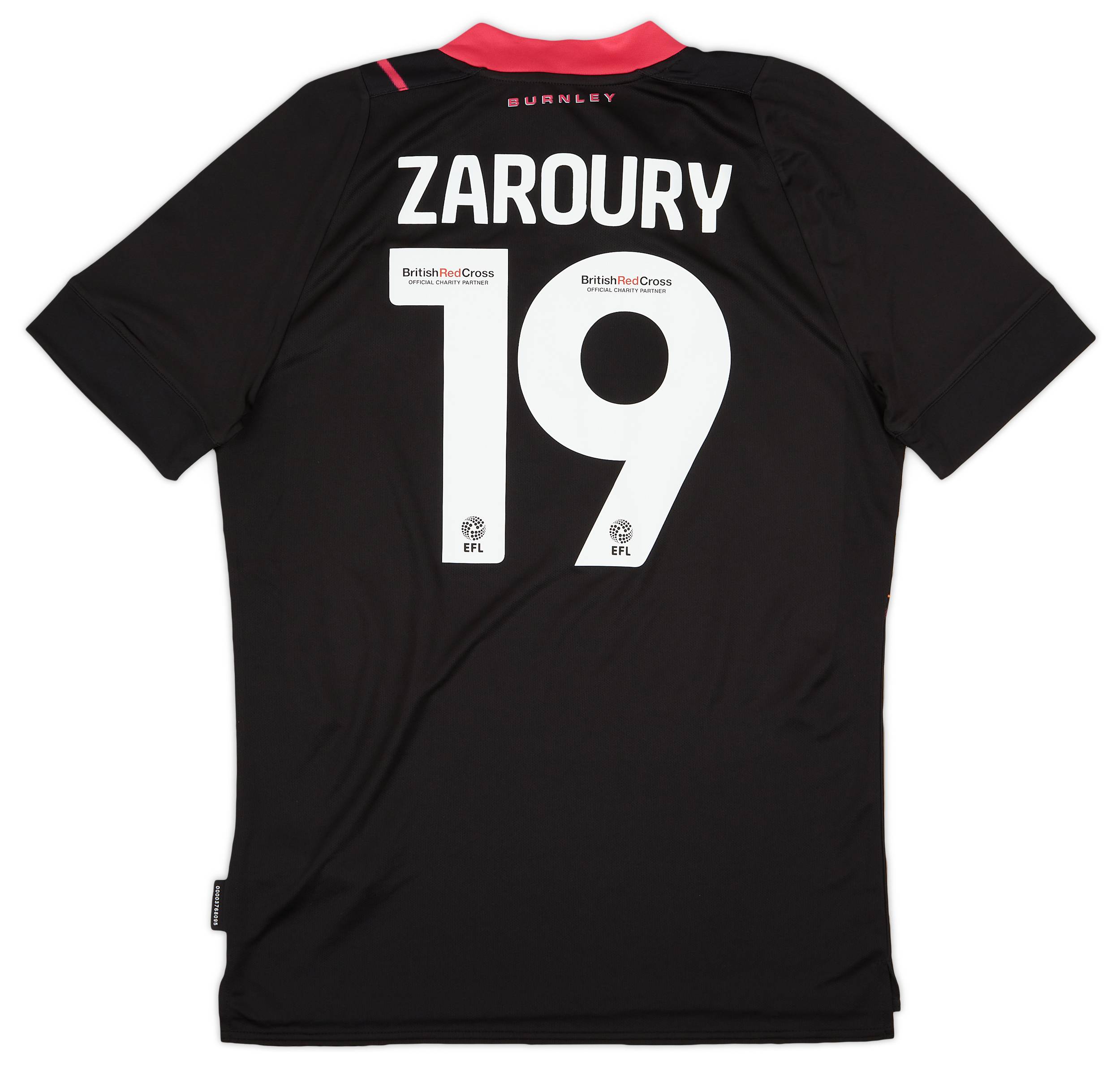 2022-23 Burnley Third Shirt Zaroury #19 (M)