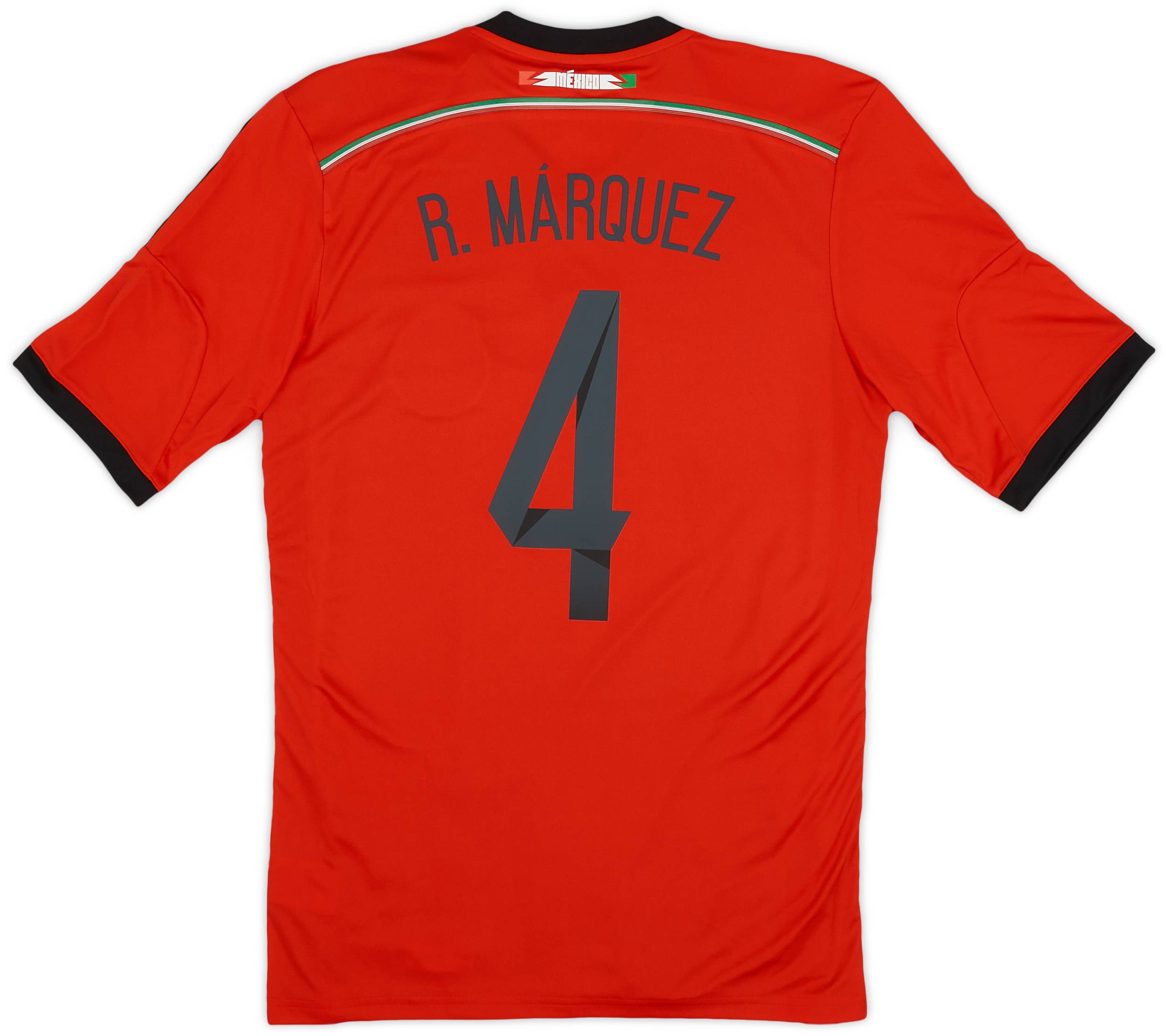 2014-15 Mexico Away Shirt R. Marquez #4 (M)