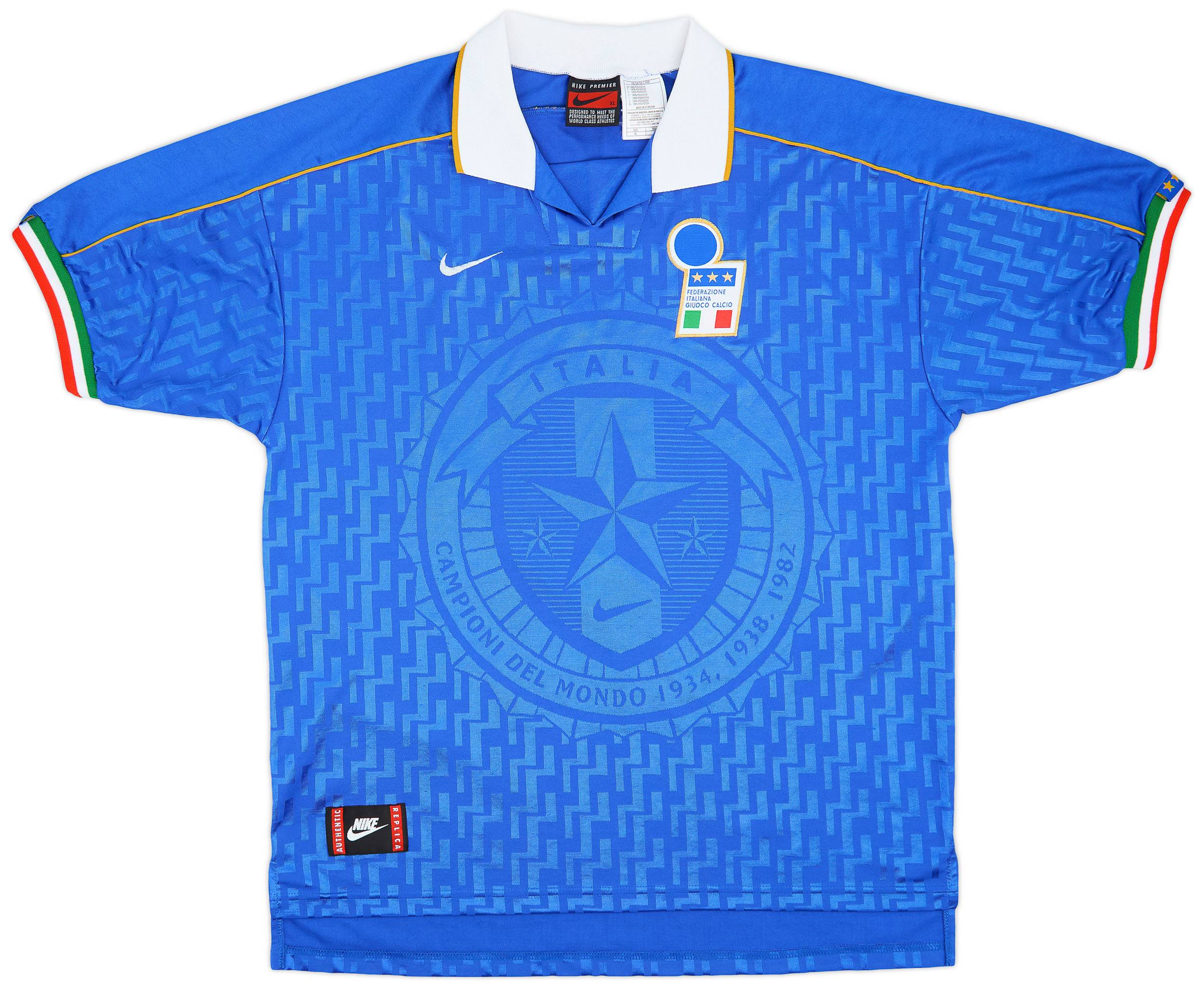 1994-96 Italy Home Shirt - 9/10 - (XL)