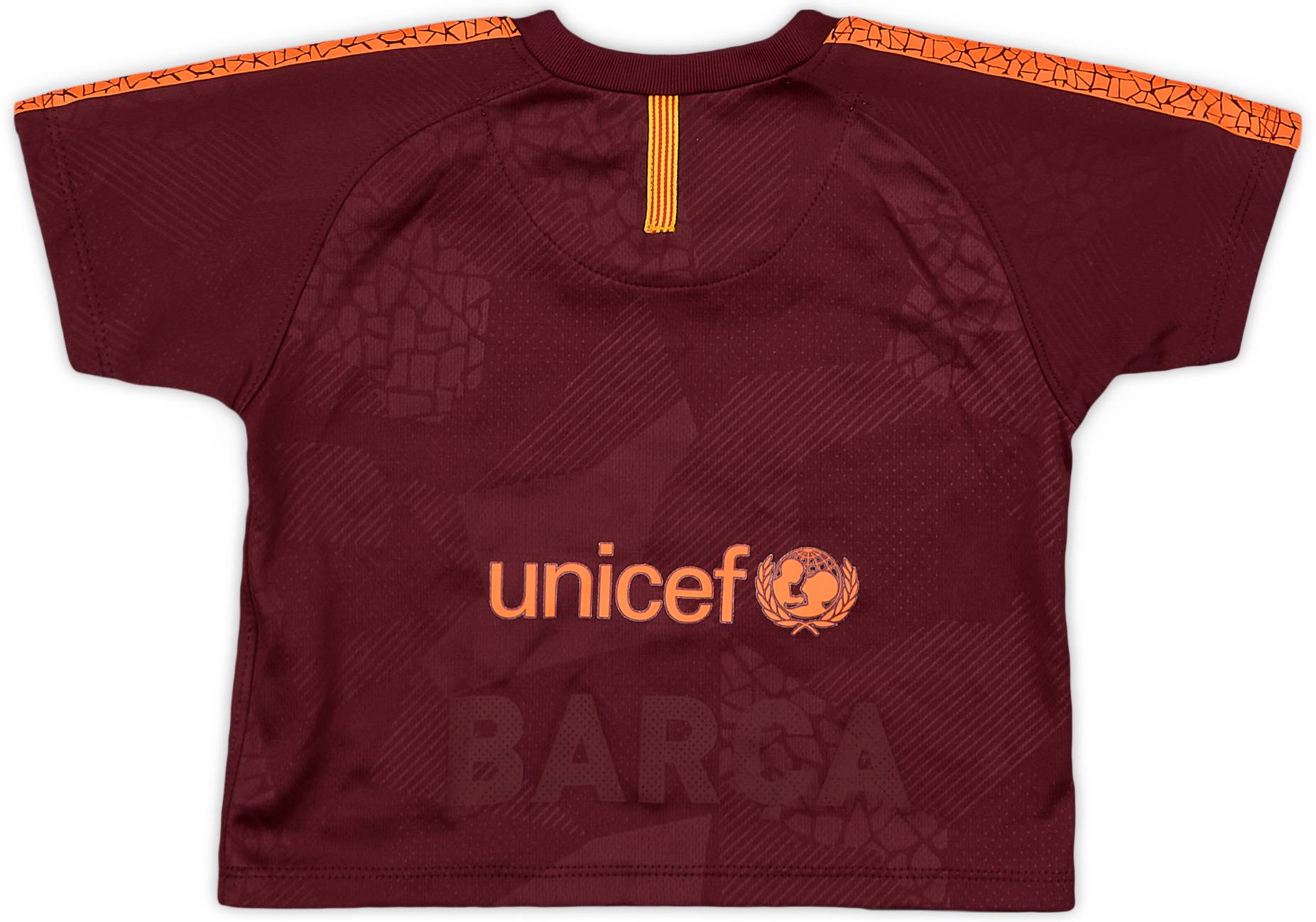 2017-18 Barcelona Third Shirt - 7/10 - (3-6 Months)