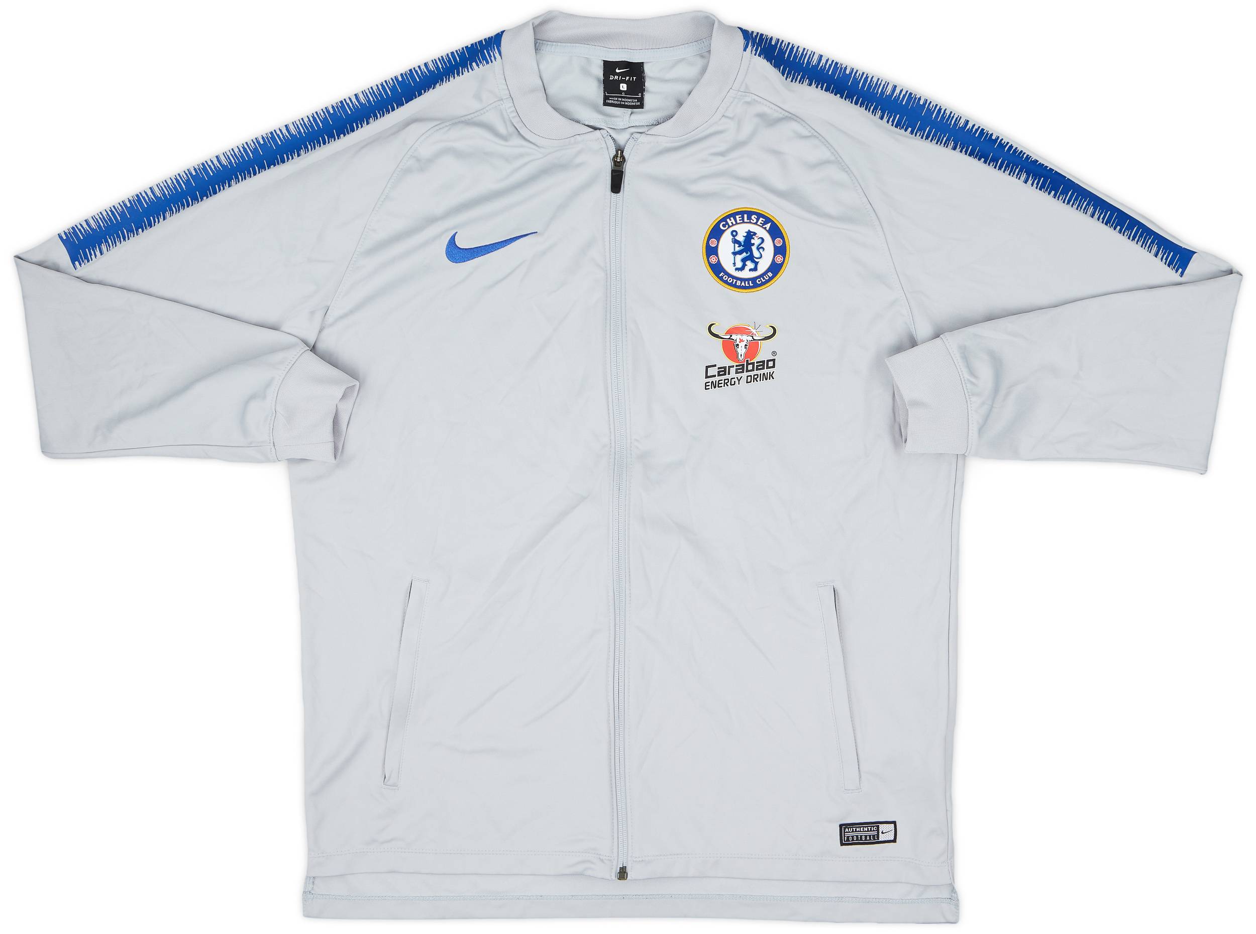 2018-19 Chelsea Nike Track Jacket - 8/10 - (L)