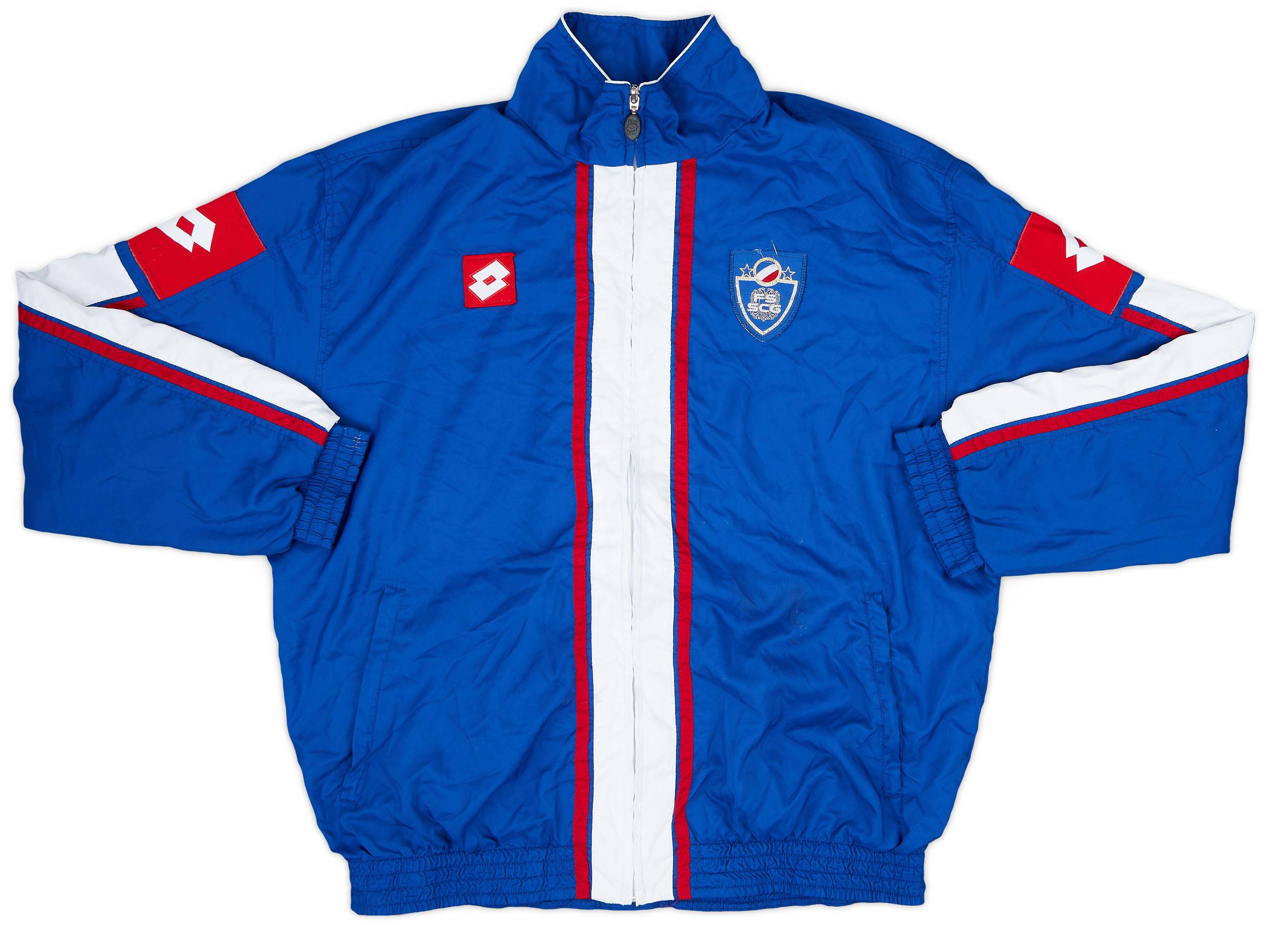 2002-03 Yugoslavia Lotto Track Jacket - 6/10 - (L)