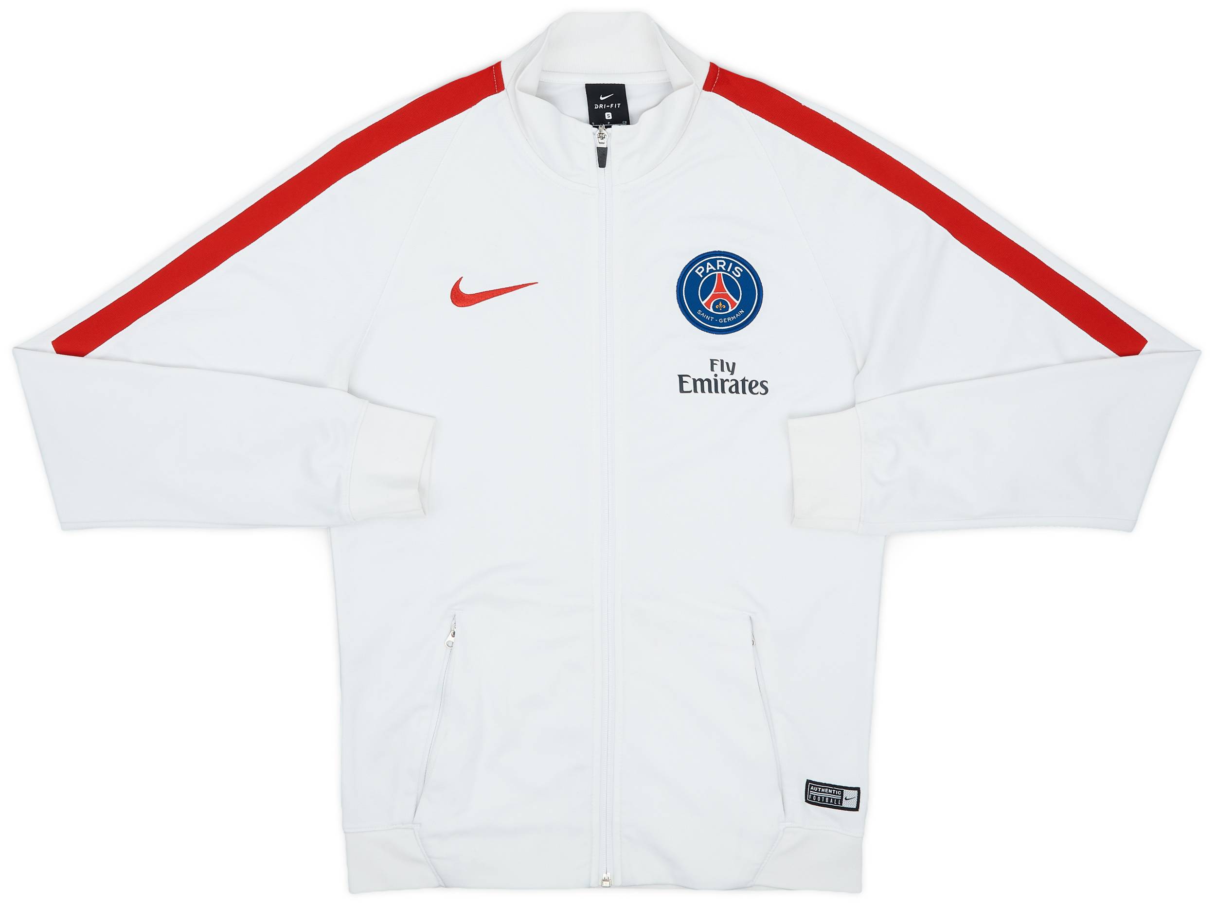 2016-17 Paris Saint-Germain Nike Track Jacket - 8/10 - (S) 2016-17 Paris Saint-Germain Nike Track Jacket - 8/10 - (S)