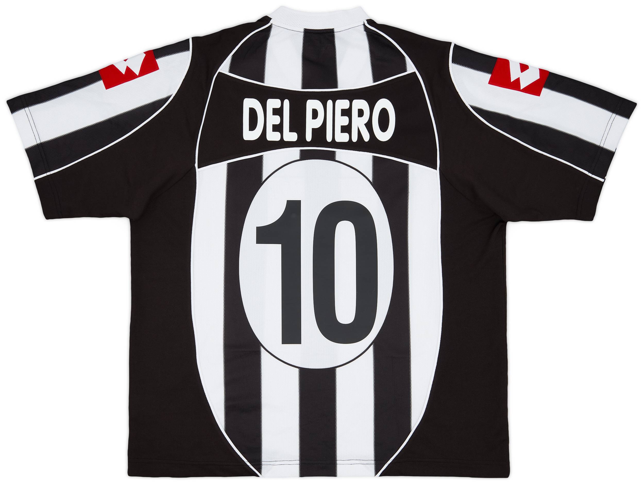 2002-03 Juventus Home Shirt Del Piero #10 - 8/10 - (XXL)