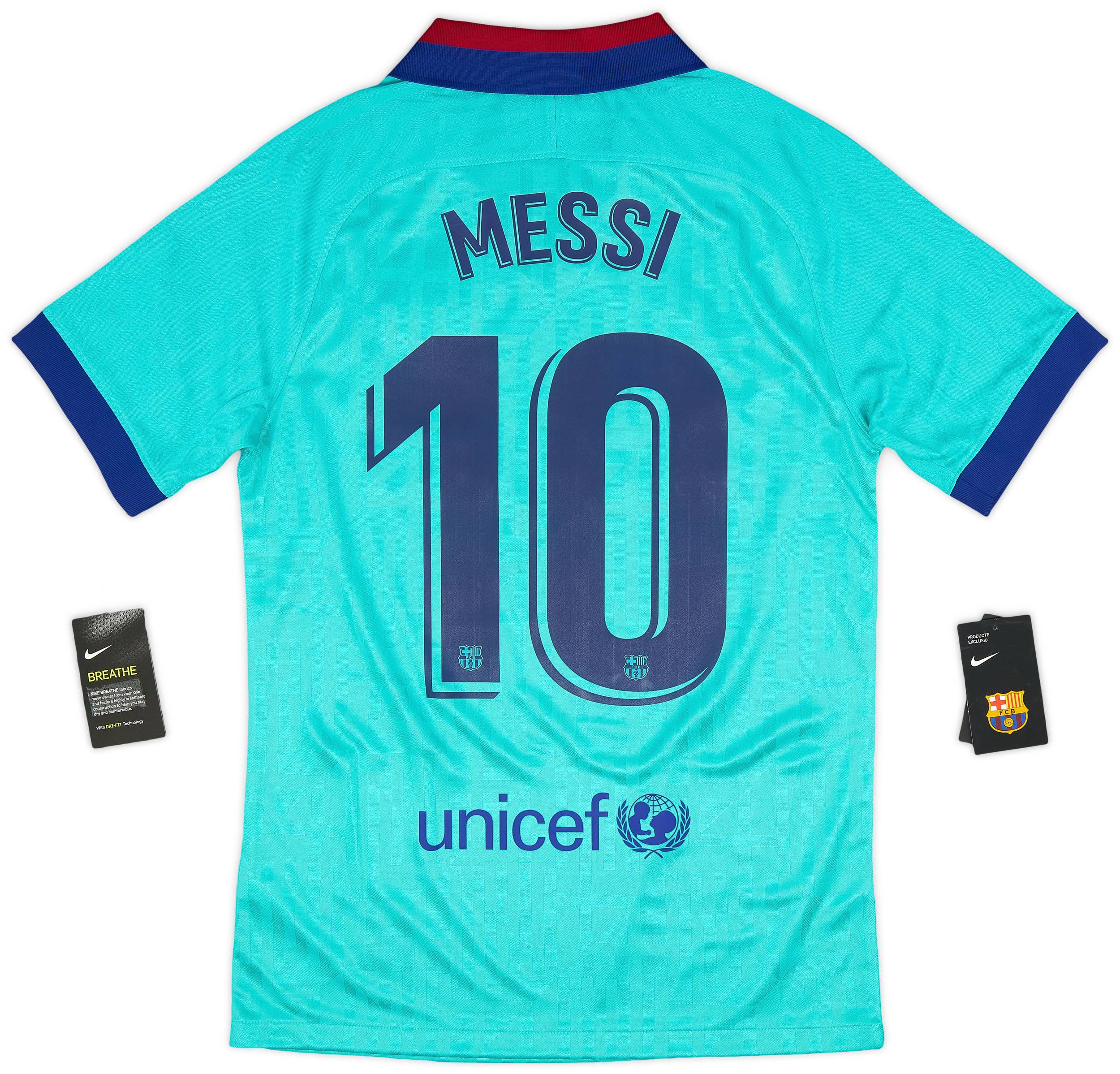 2019-20 Barcelona Third CL Shirt Messi #10 (S)