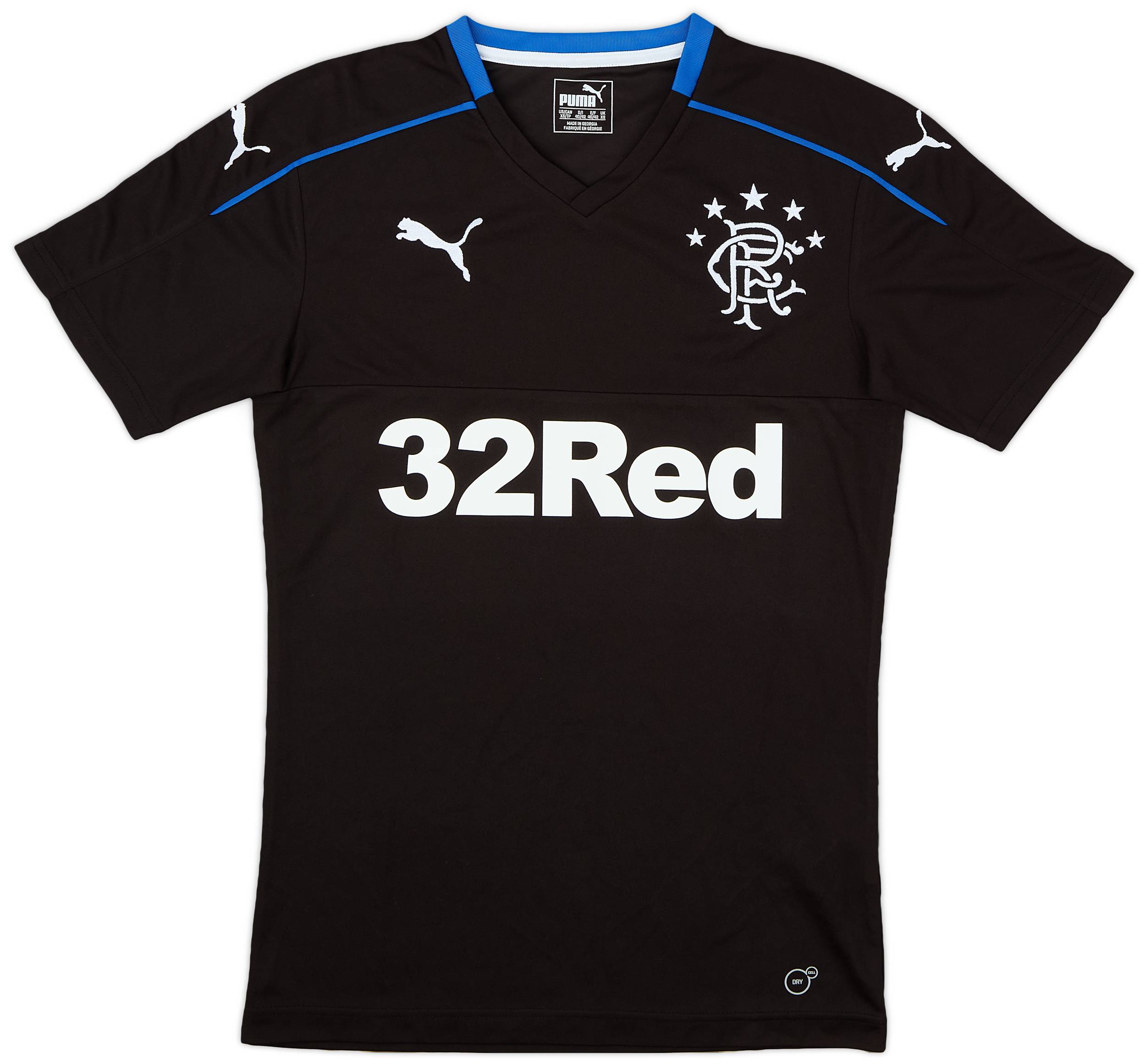 2017-18 Rangers Third Shirt - 10/10 - (XS)
