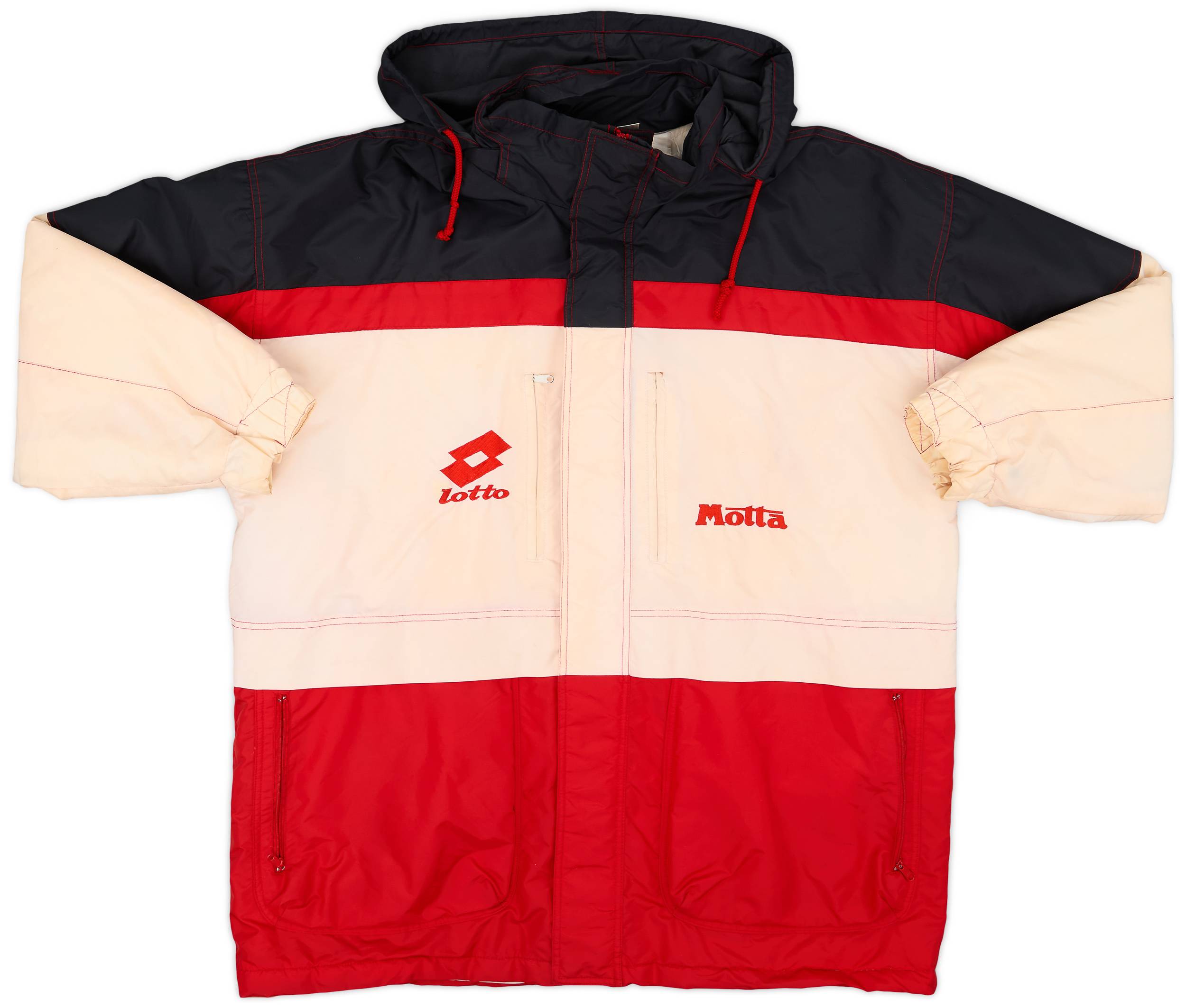 1993-94 AC Milan Lotto Padded Bench Coat - 5/10 - (M)