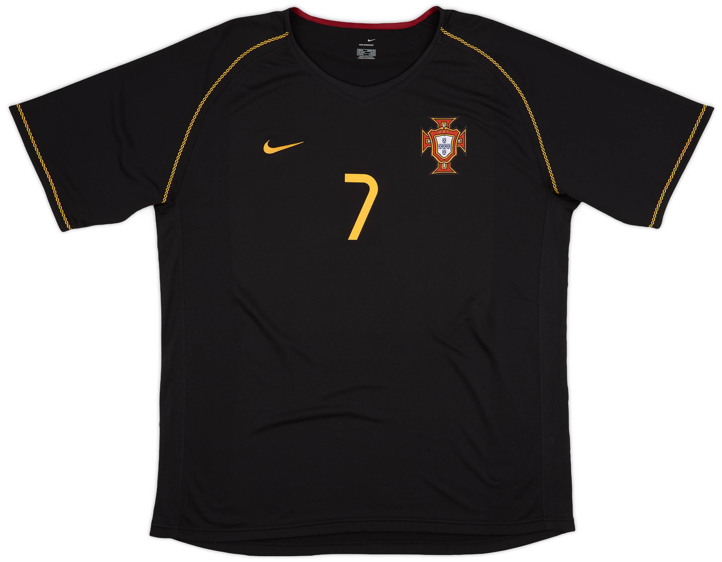 2006-07 Portugal Away Shirt Figo #7 (XL)