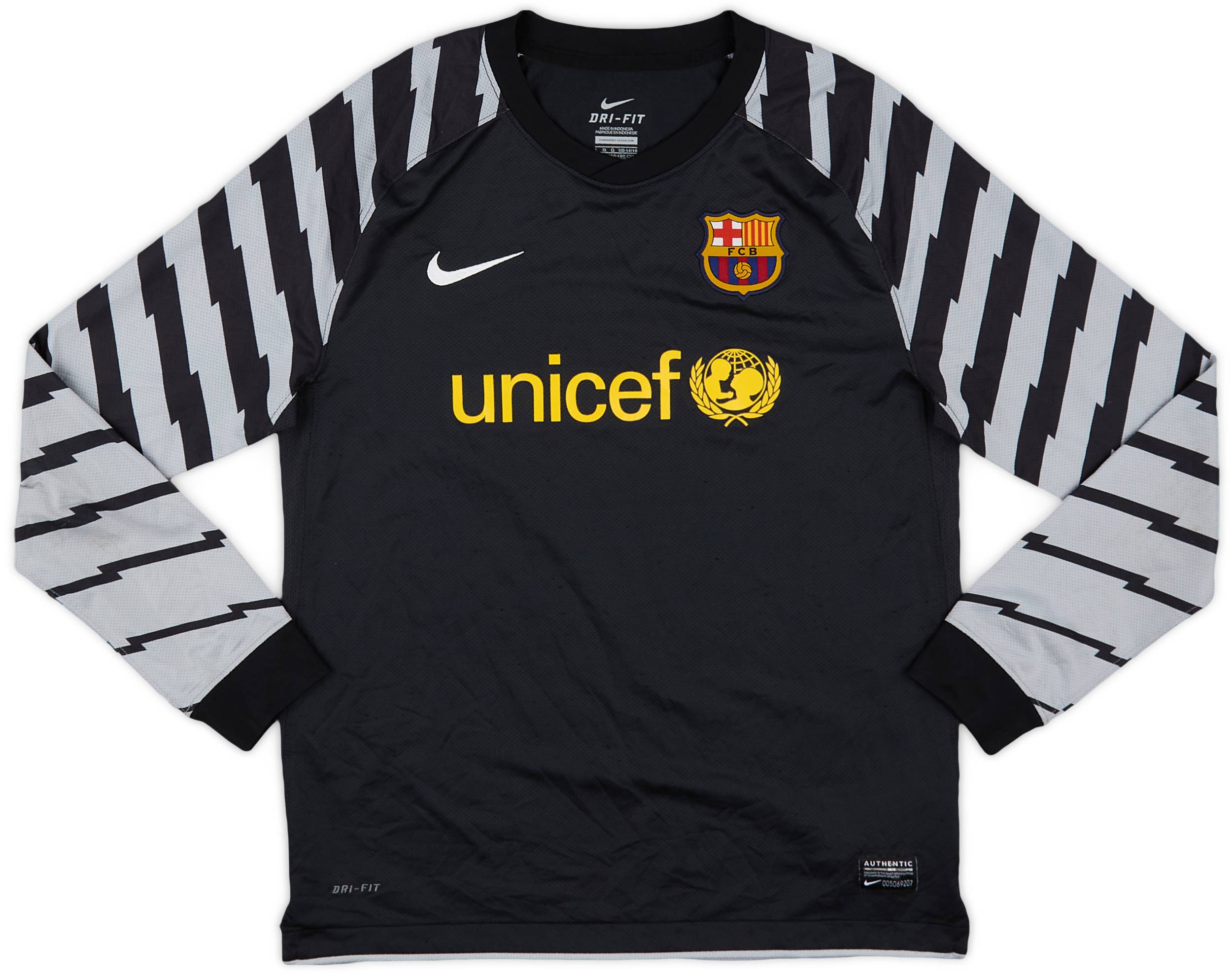 超レア　FC Barcelona シャツ FC Barcelona Shirt Mens Extra Large Blue Patch Badge Team