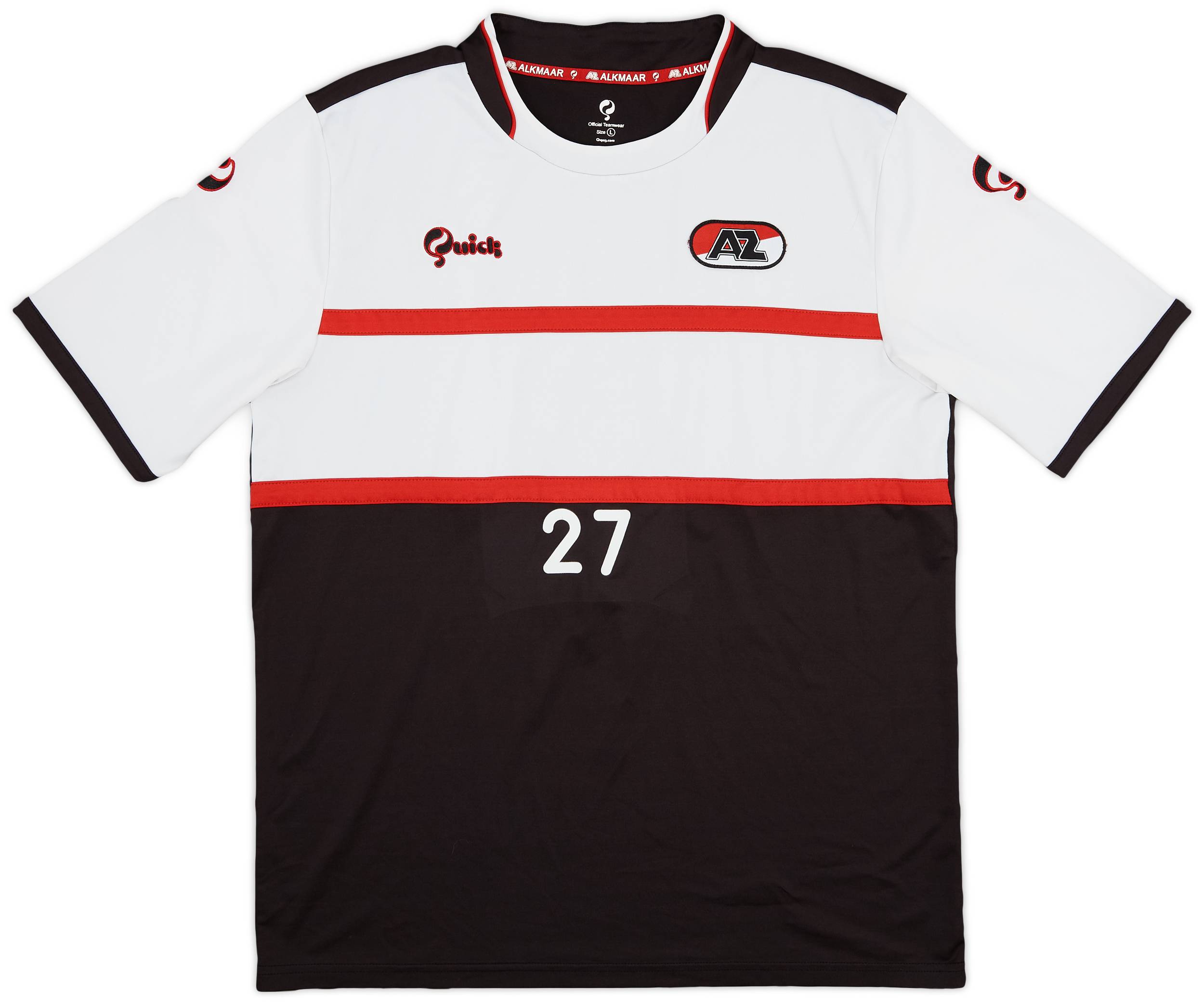2010-11 AZ Alkmaar Quick Player Issue Training Shirt #27 - 8/10 - (L)