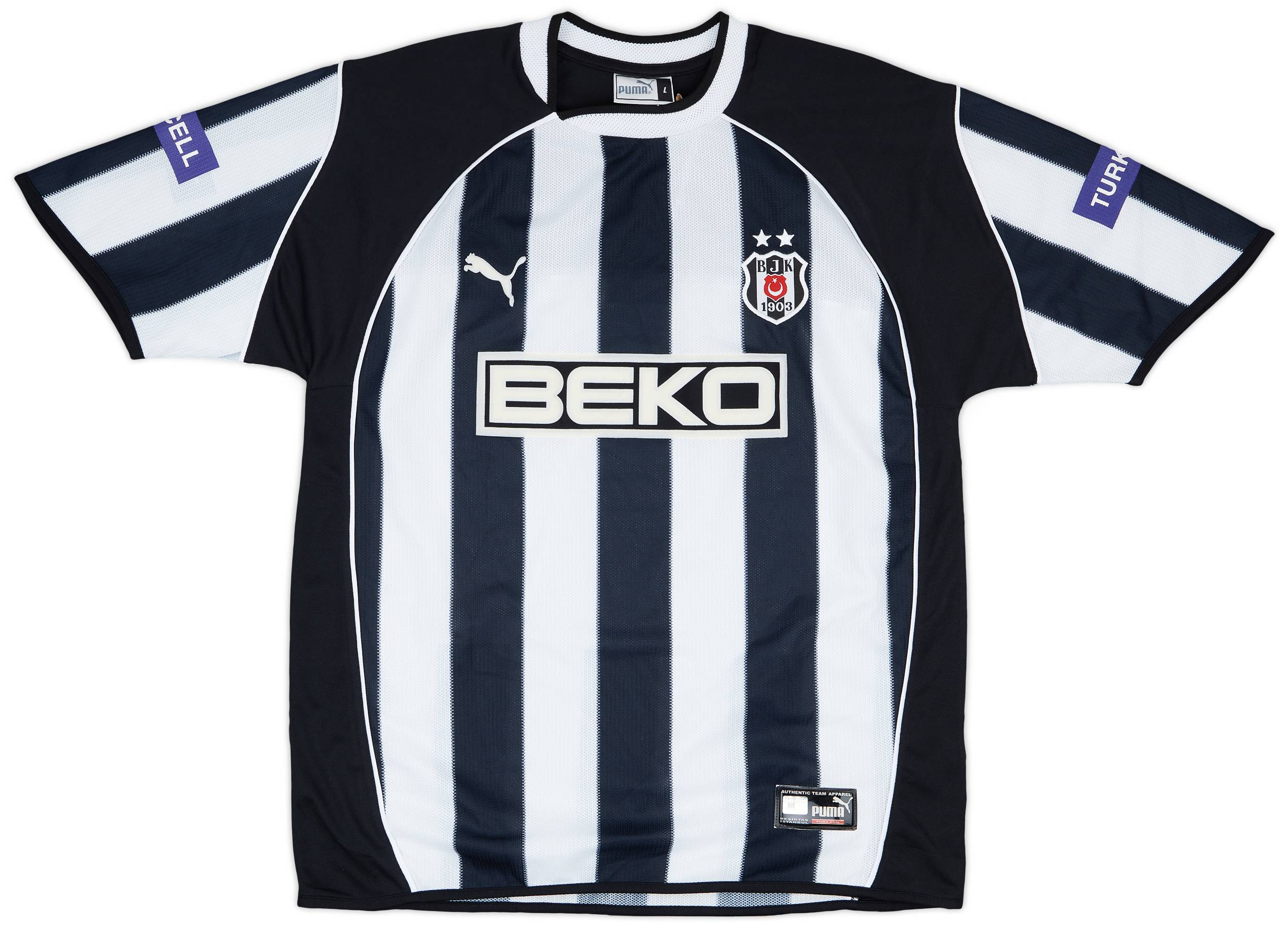 2003-04 Besiktas Away Shirt - 8/10 - (L)