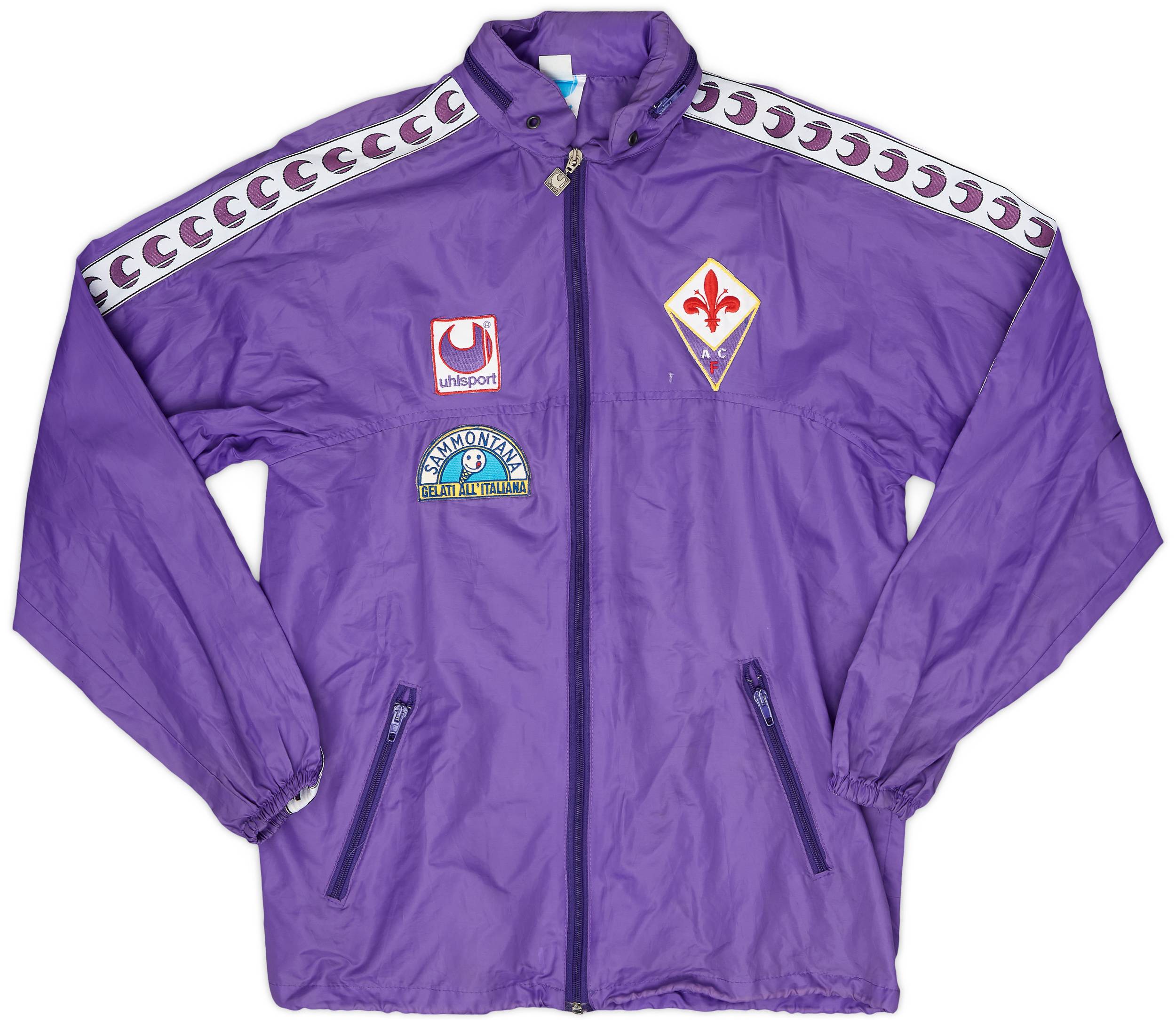 大特価 イラスト 1994-95 Fiorentina Uhlsport Rain Jacket - 10/10 - (S) ウェア
