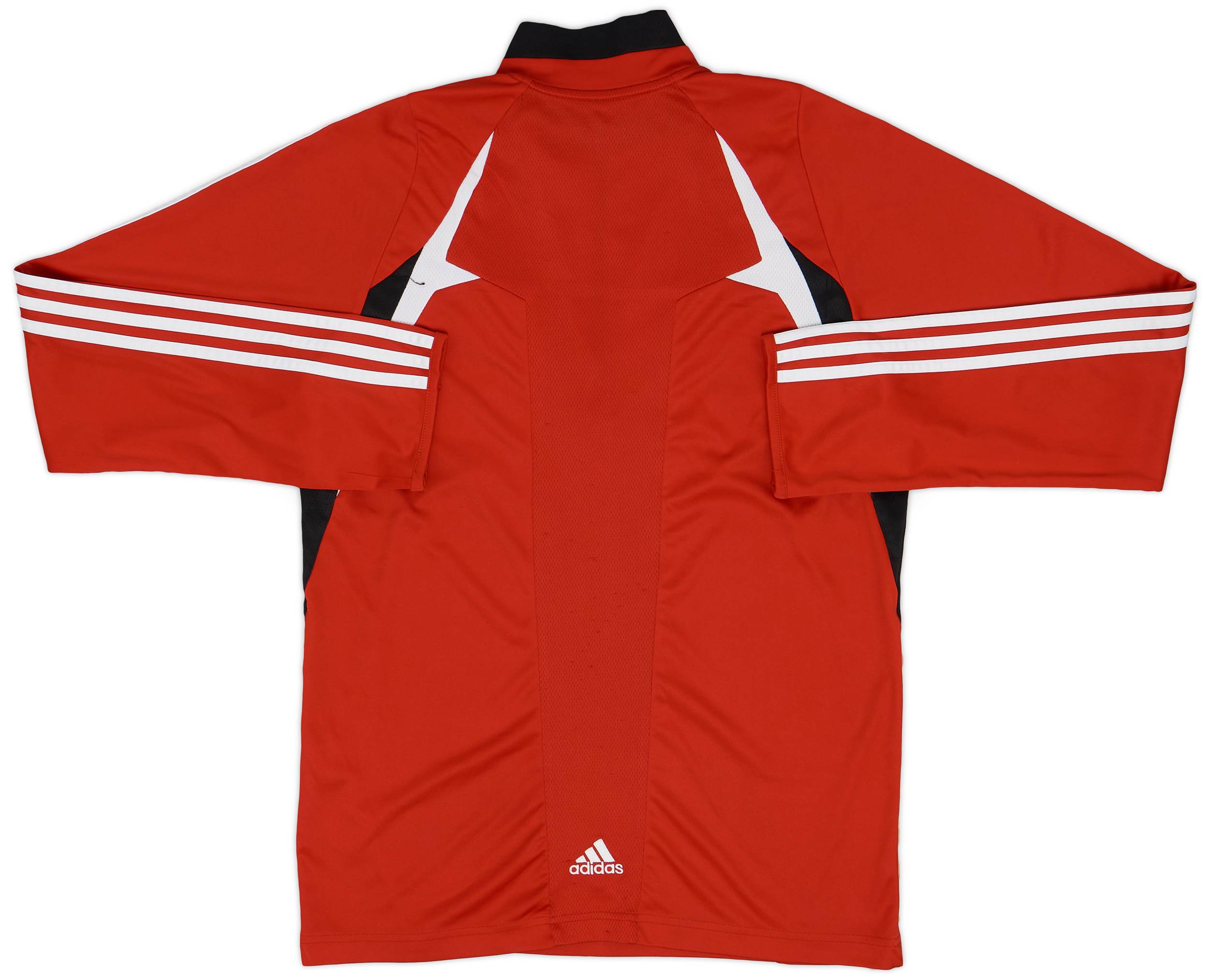 2007-08 Liverpool adidas CL Hooded Rain Jacket - 4/10 - (L)